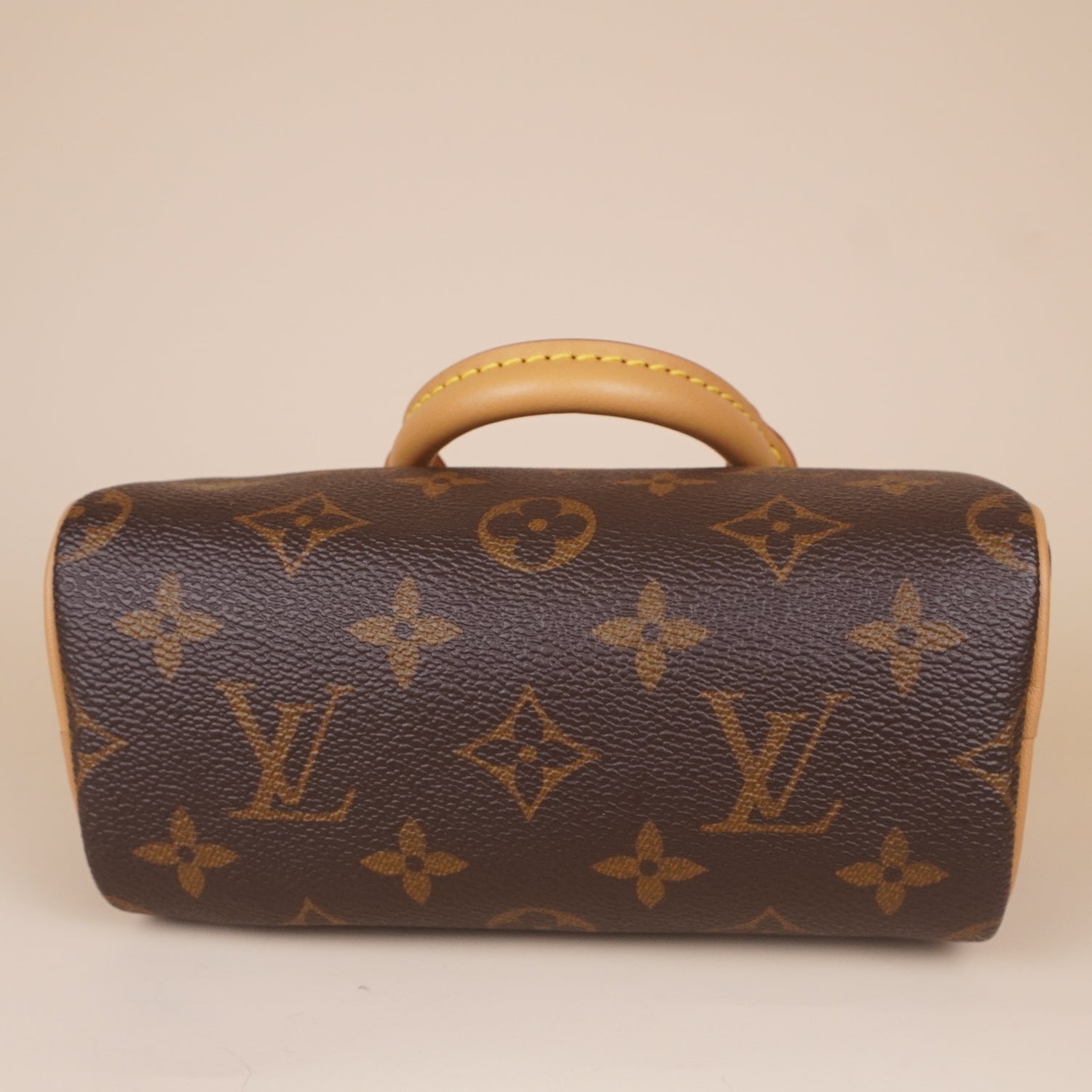 PRE-OWNED LV Monogram Nano Speedy Bandouliere