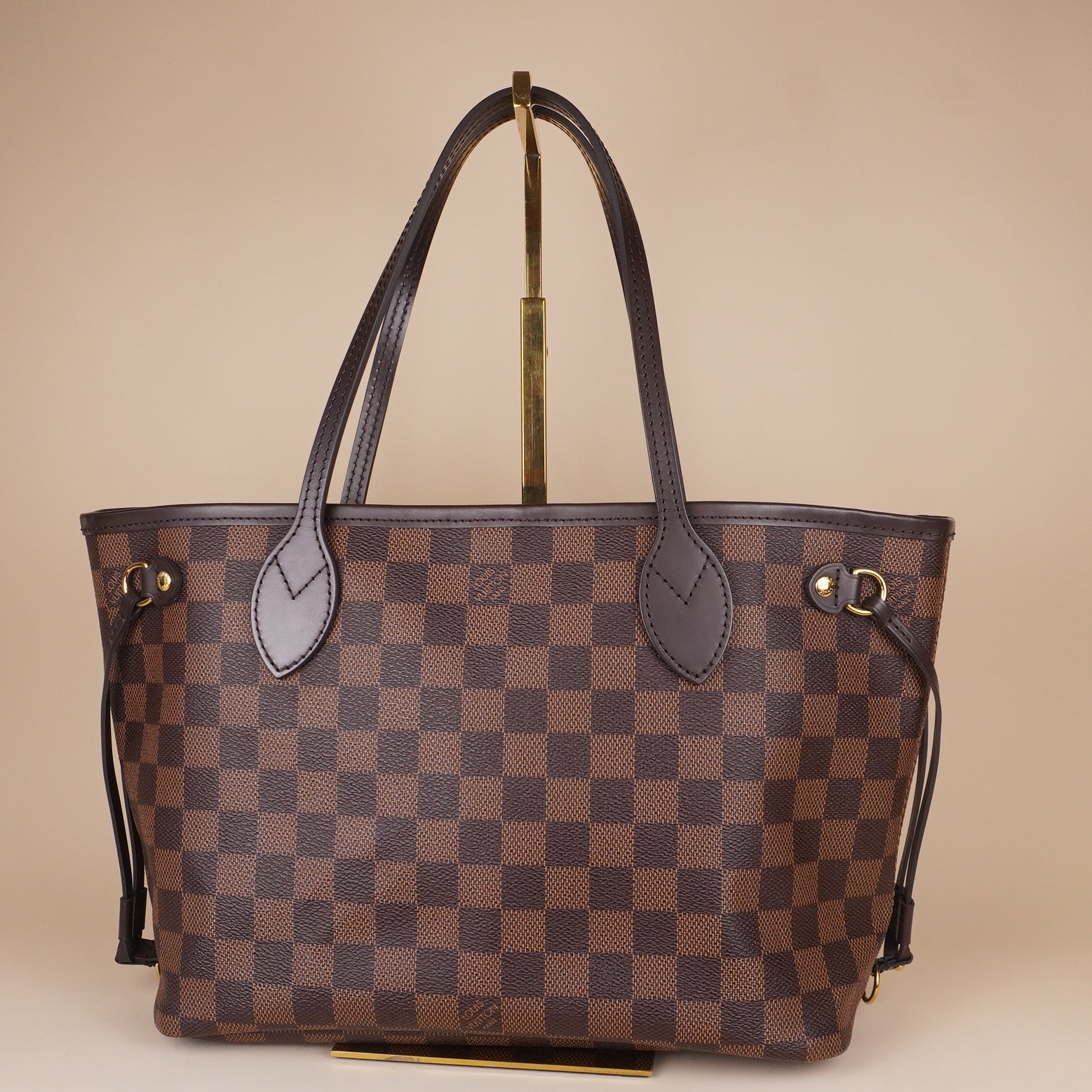 PRE-OWNED LV Damier Ebene Neo Neverfull PM