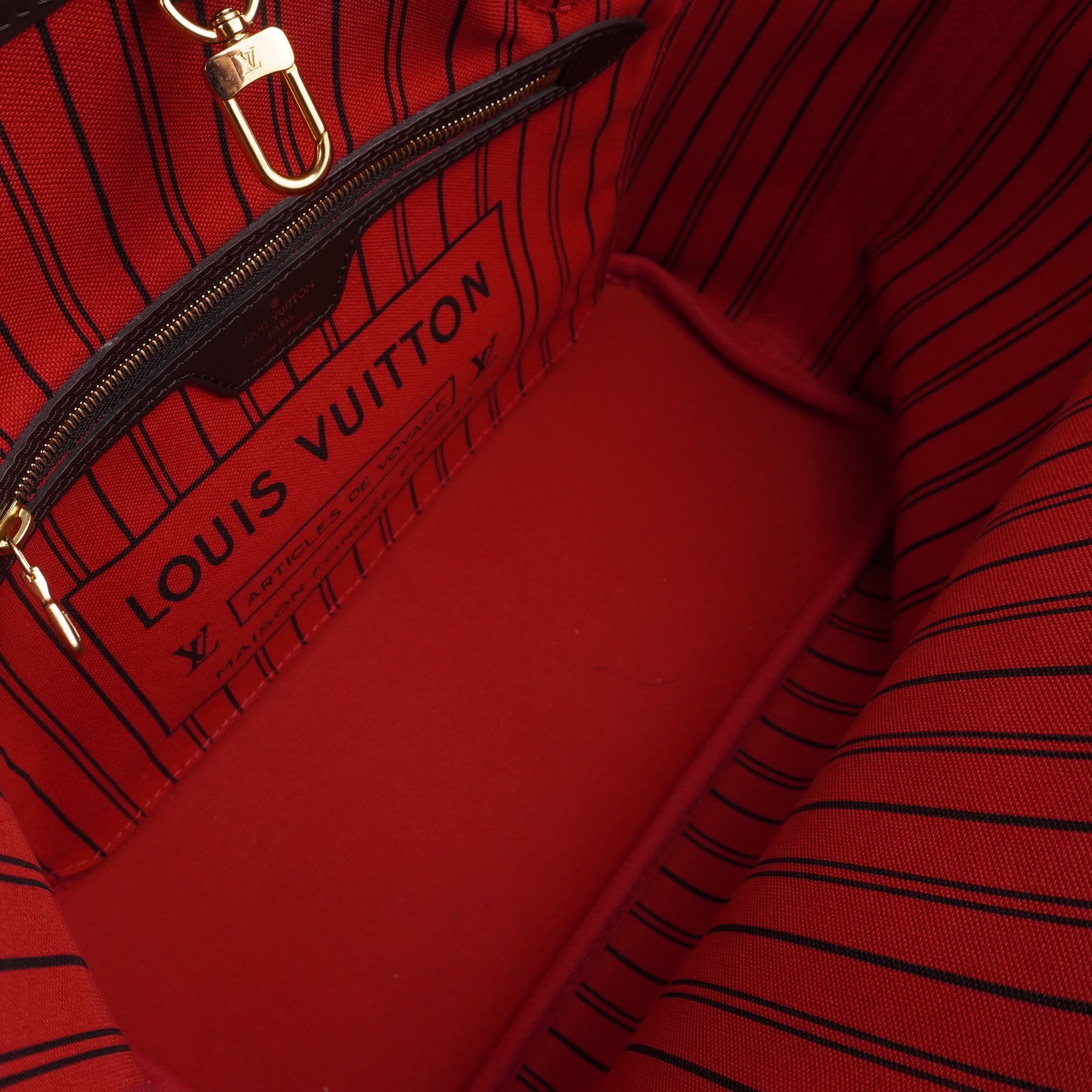 PRE-OWNED LV Damier Ebene Neo Neverfull PM