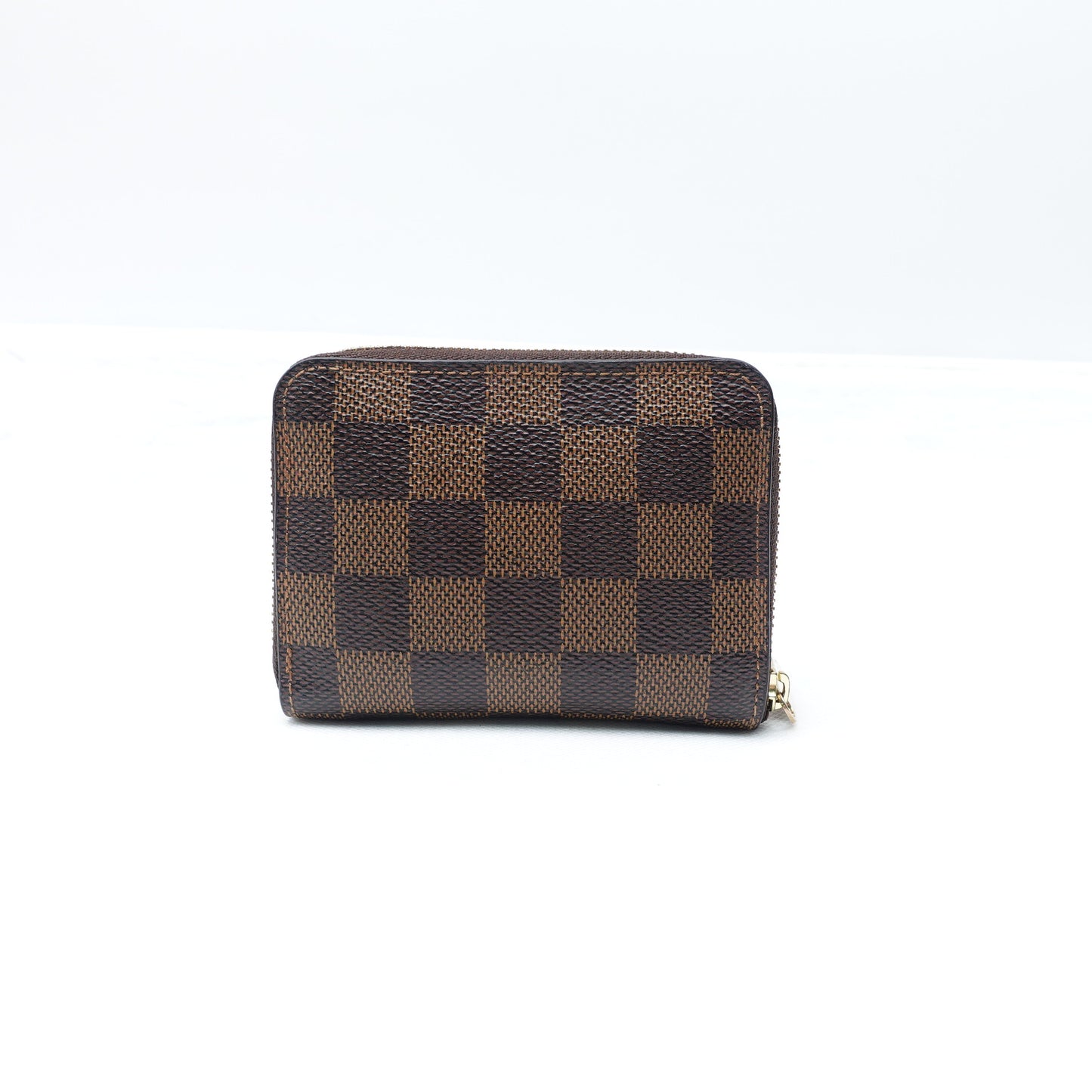 PRE-OWNED LV Damier Ebene Canvas Zippy Coin Purse