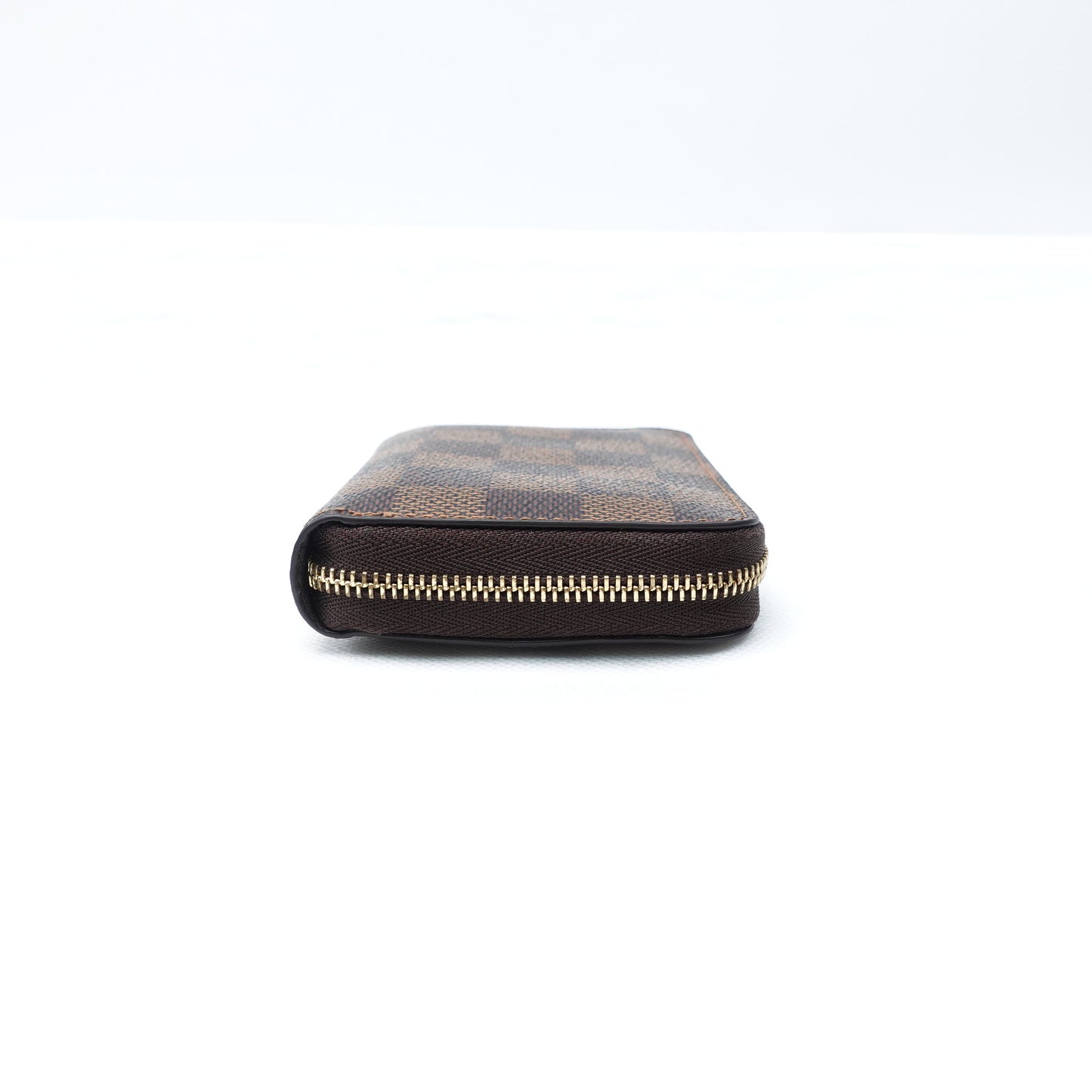 PRE-OWNED LV Damier Ebene Canvas Zippy Coin Purse