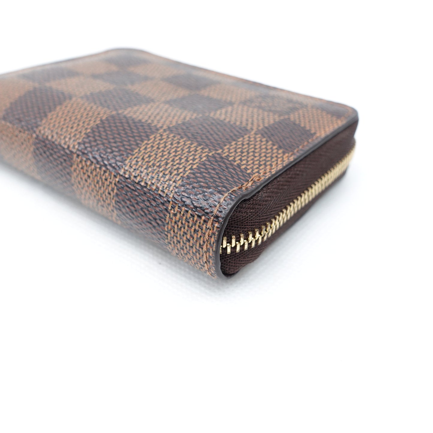 PRE-OWNED LV Damier Ebene Canvas Zippy Coin Purse