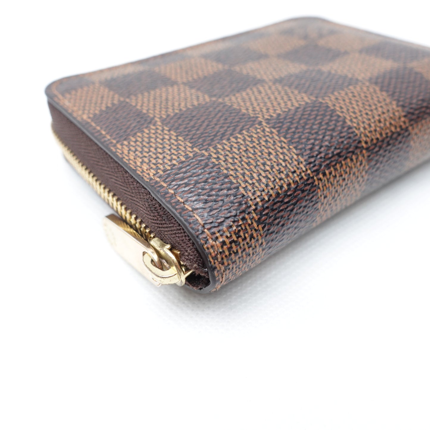 PRE-OWNED LV Damier Ebene Canvas Zippy Coin Purse