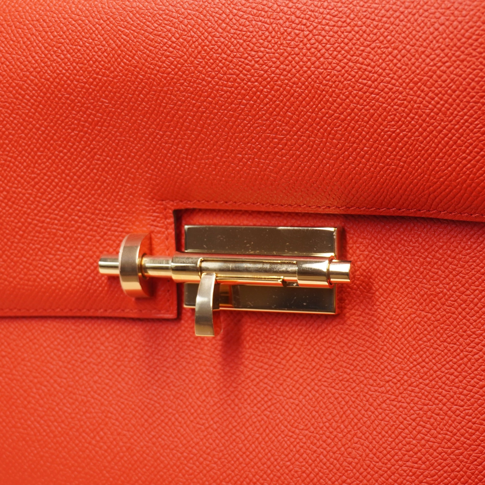 PRE-OWNED Epsom Verrou 23 Rouge De Coeur Shoulder Bag