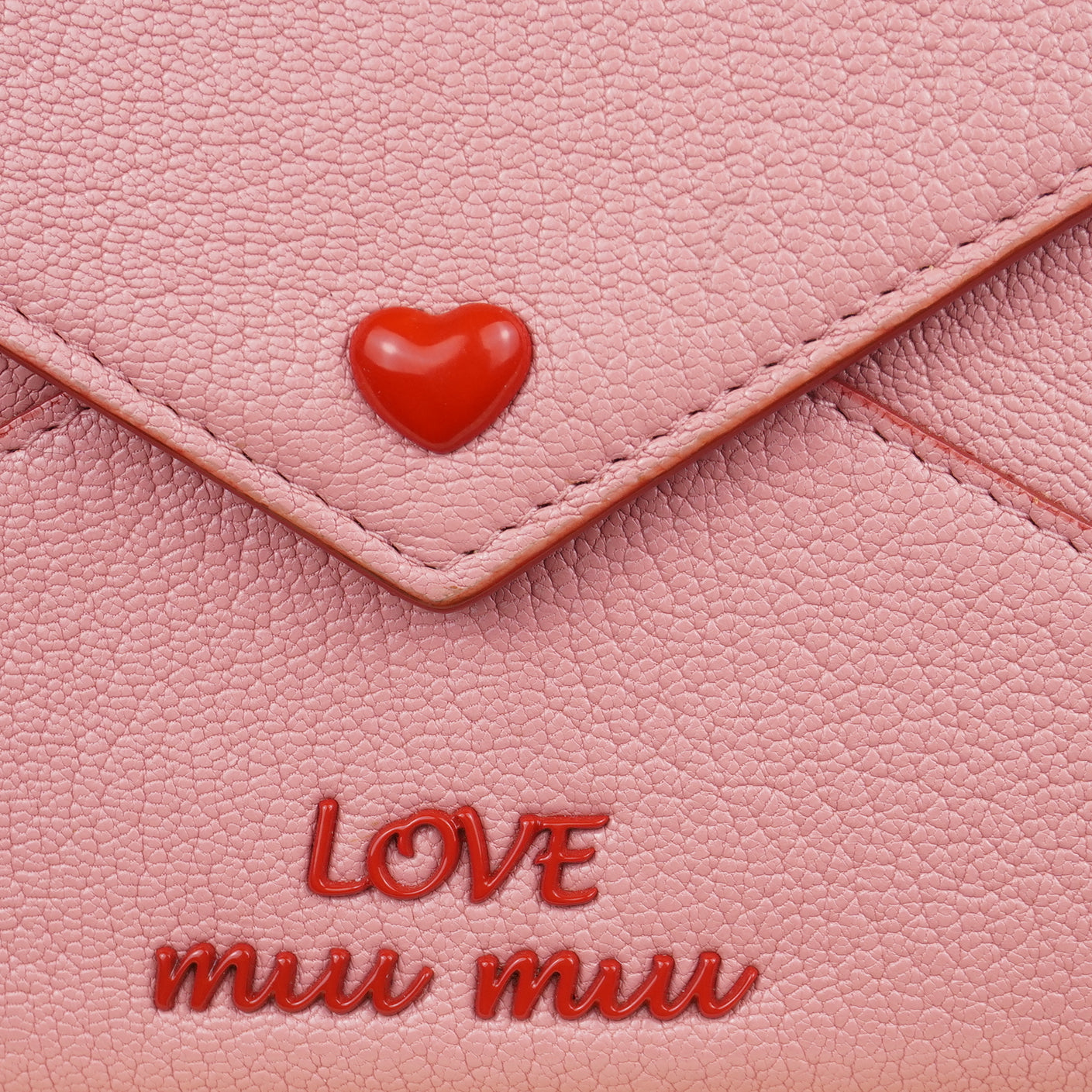 PRE-OWNED Madras Love Envelope Wallet