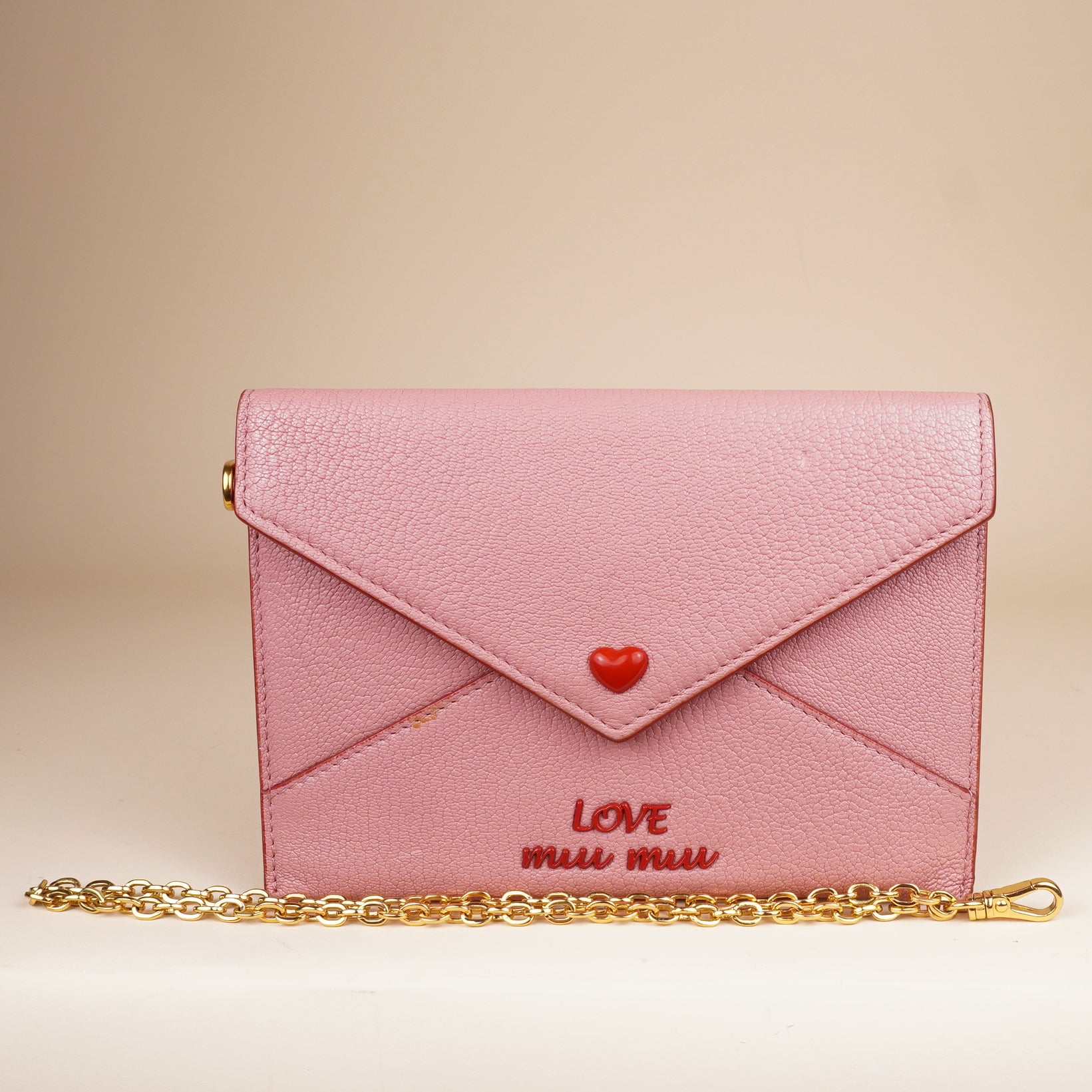 PRE-OWNED Madras Love Envelope Wallet