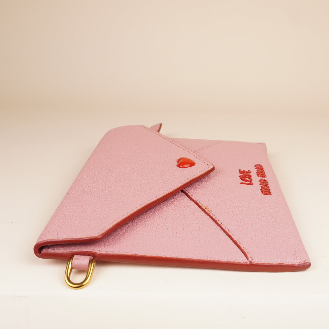 PRE-OWNED Madras Love Envelope Wallet