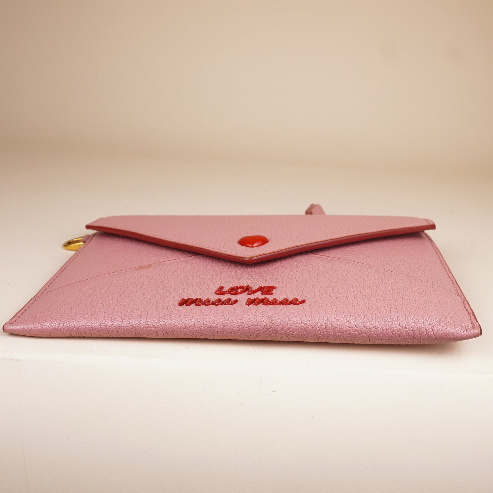 PRE-OWNED Madras Love Envelope Wallet