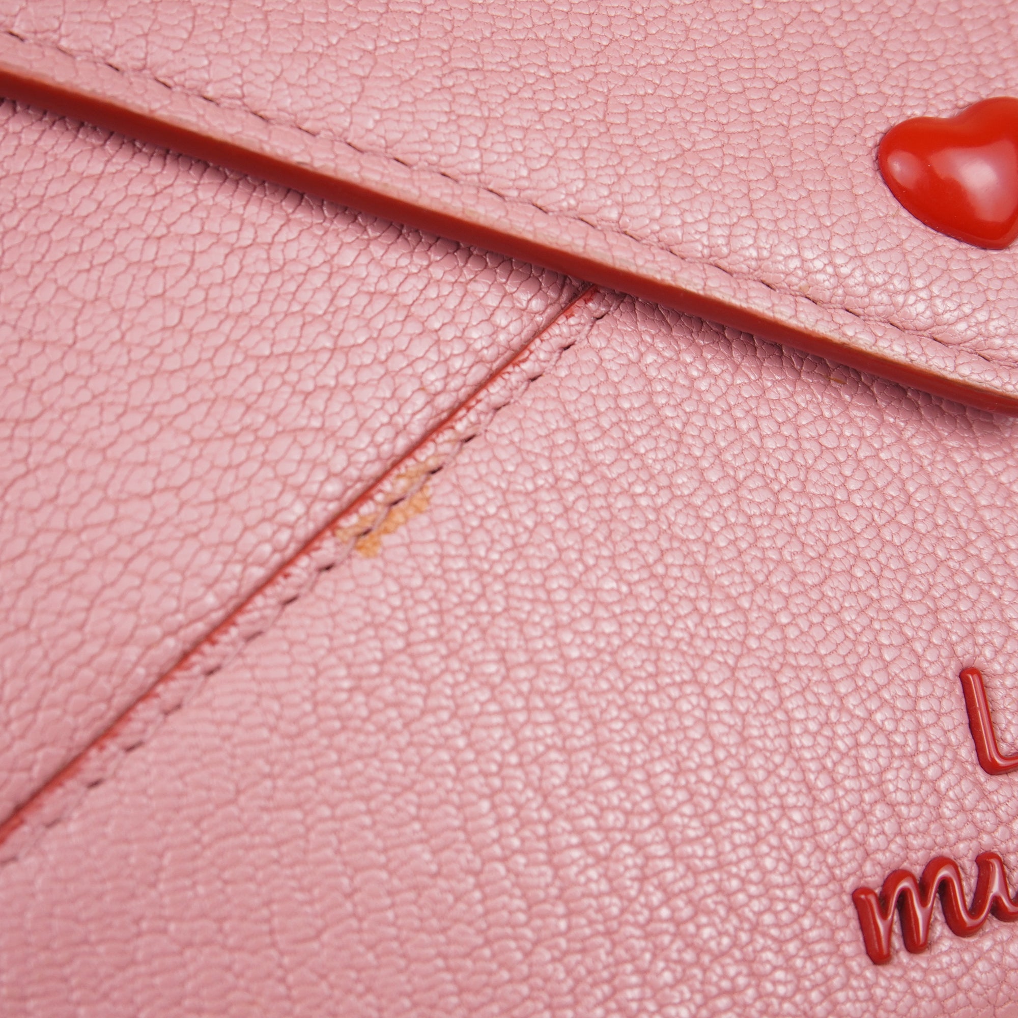 PRE-OWNED Madras Love Envelope Wallet