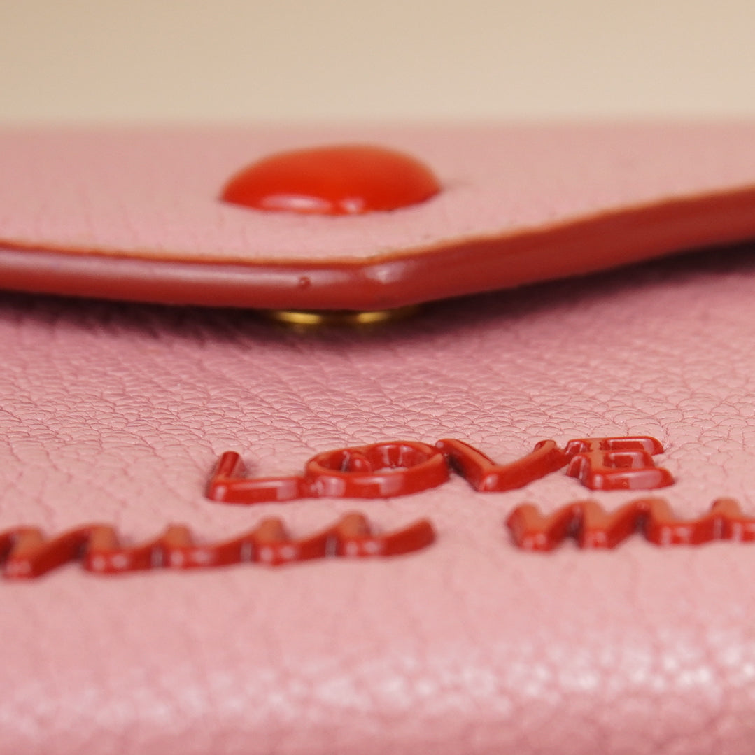 PRE-OWNED Madras Love Envelope Wallet