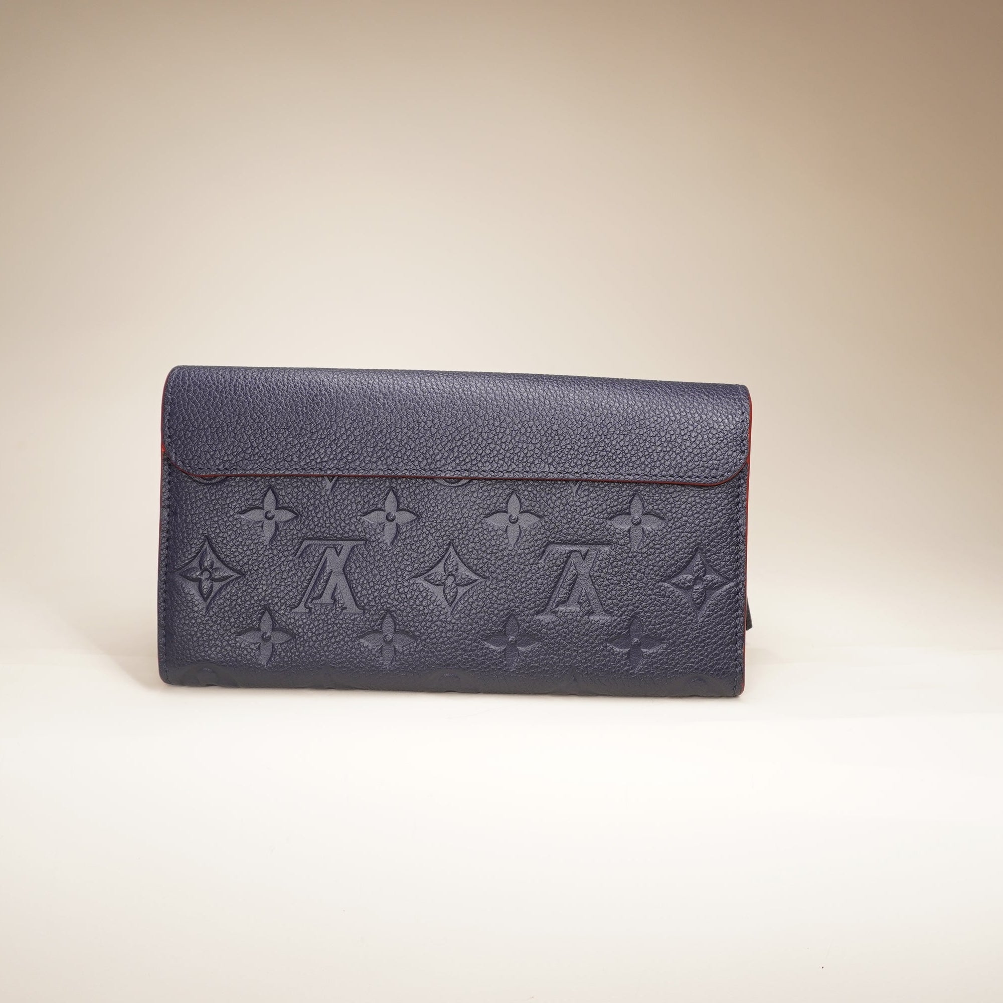 PRE-OWNED LV Monogram Empreinte Portefeuille Pont Neuf Long Wallet