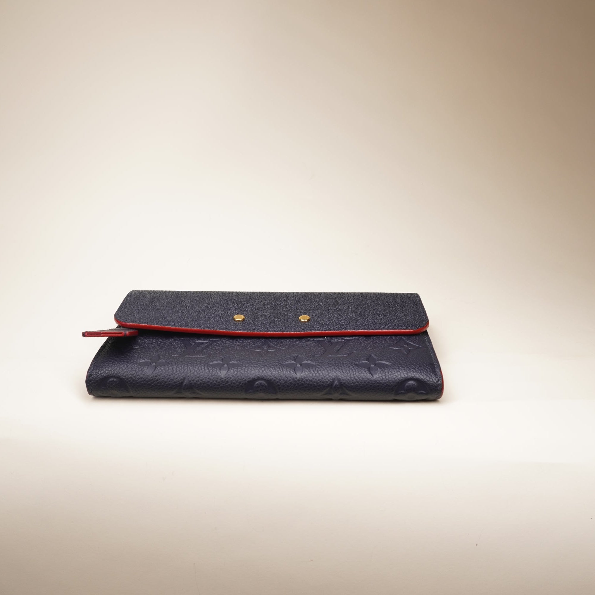 PRE-OWNED LV Monogram Empreinte Portefeuille Pont Neuf Long Wallet