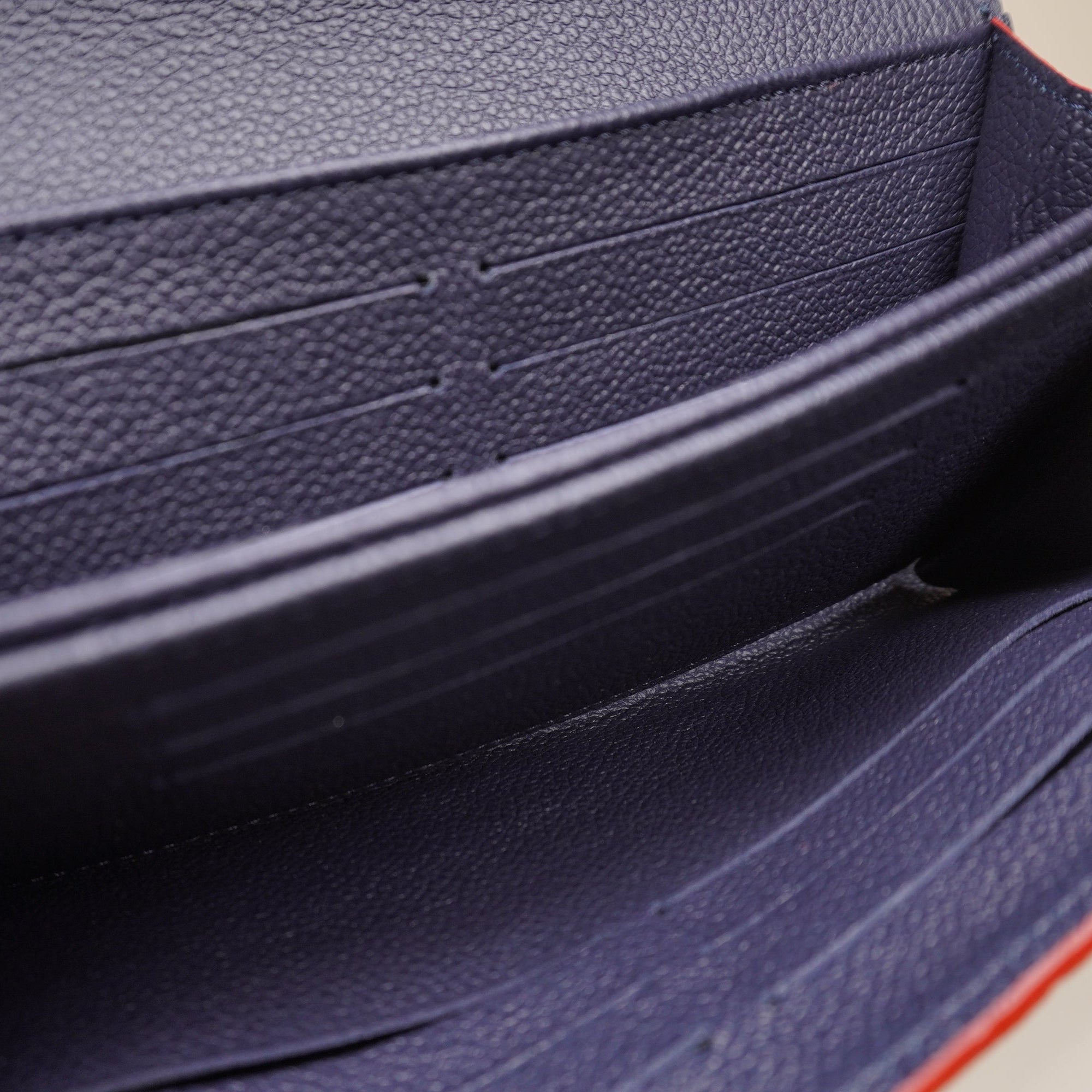 PRE-OWNED LV Monogram Empreinte Portefeuille Pont Neuf Long Wallet