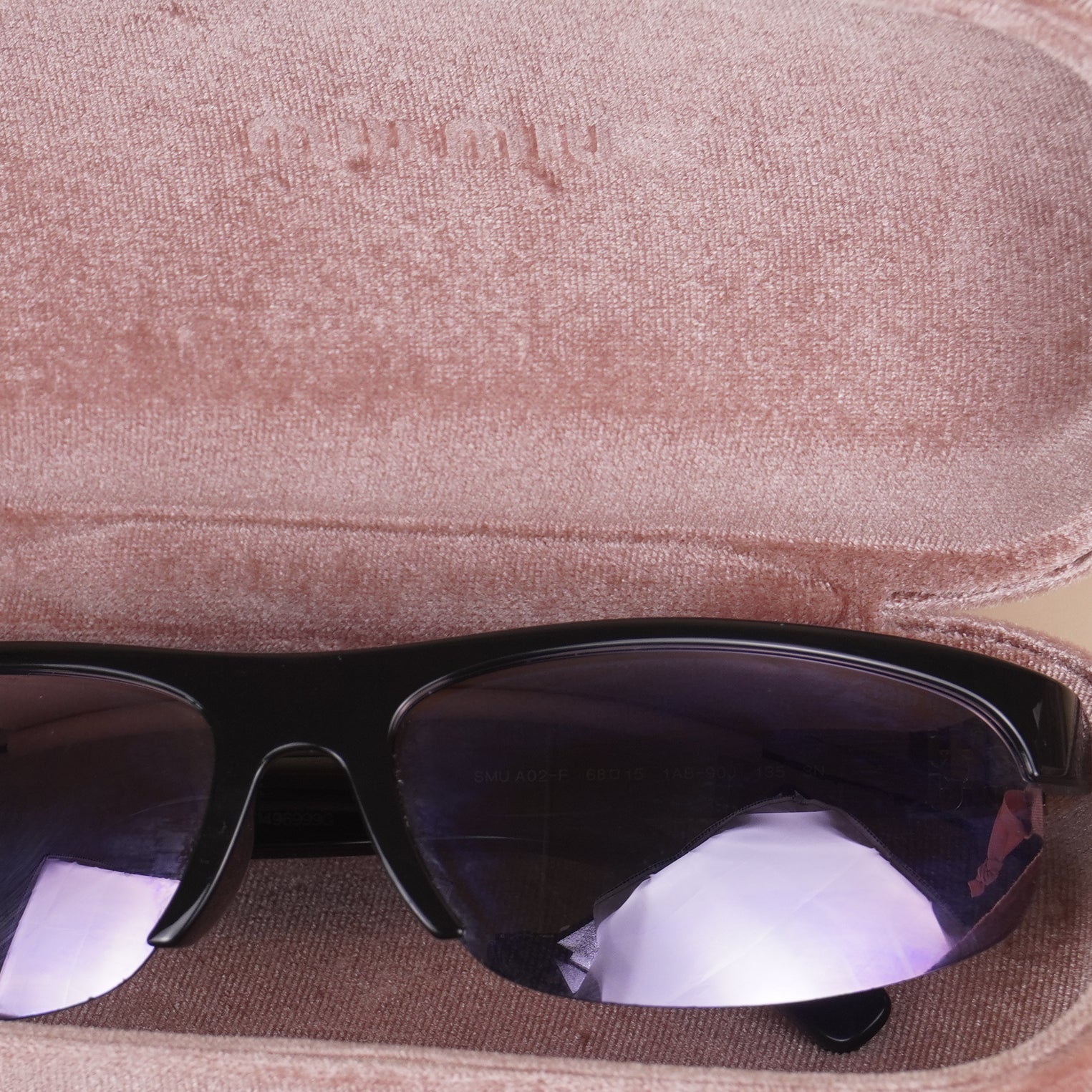 PRE-OWNED Oval Mirror Sunglasses in Metal