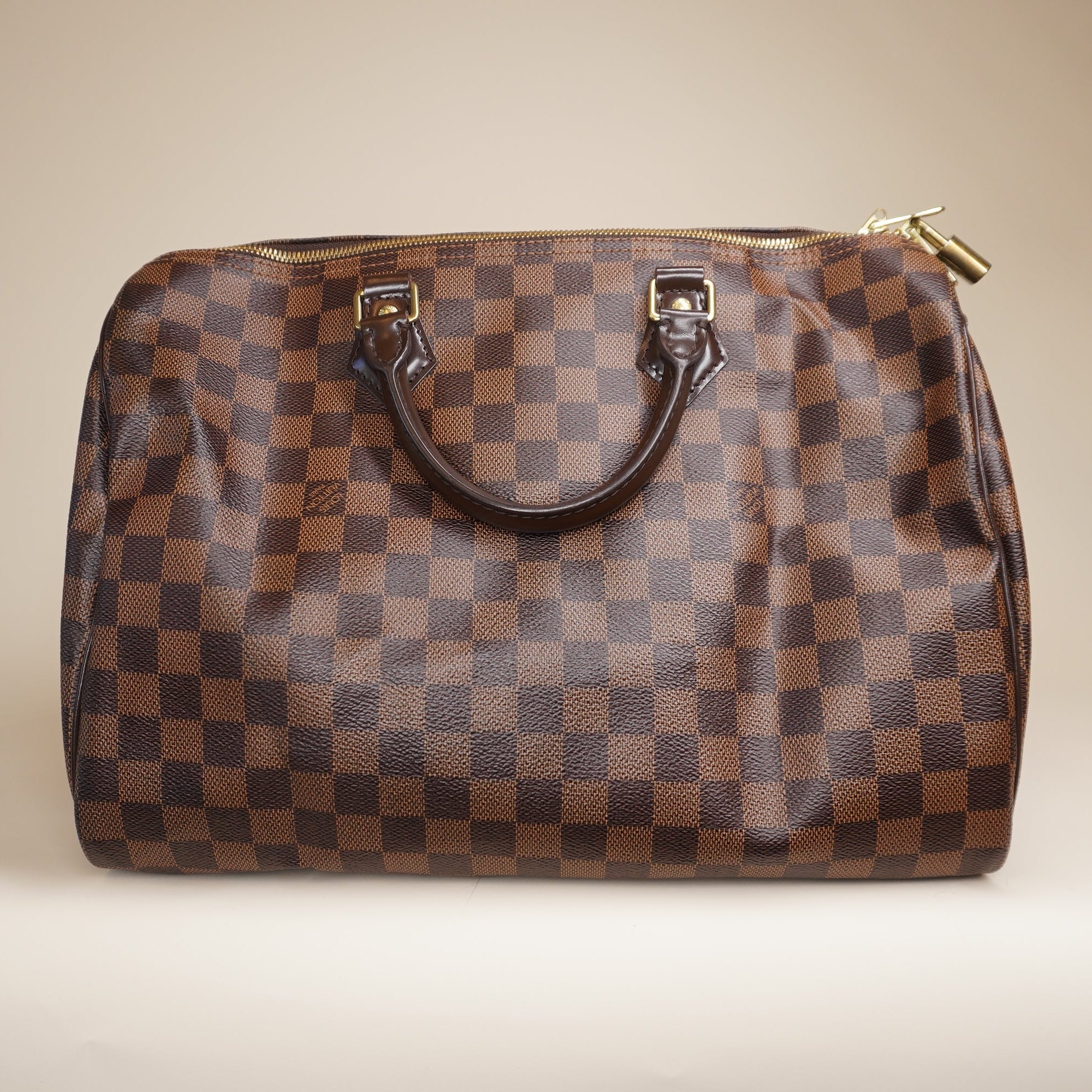 PRE-OWNED LV Damier Canvas Speedy 30 Bandouliere