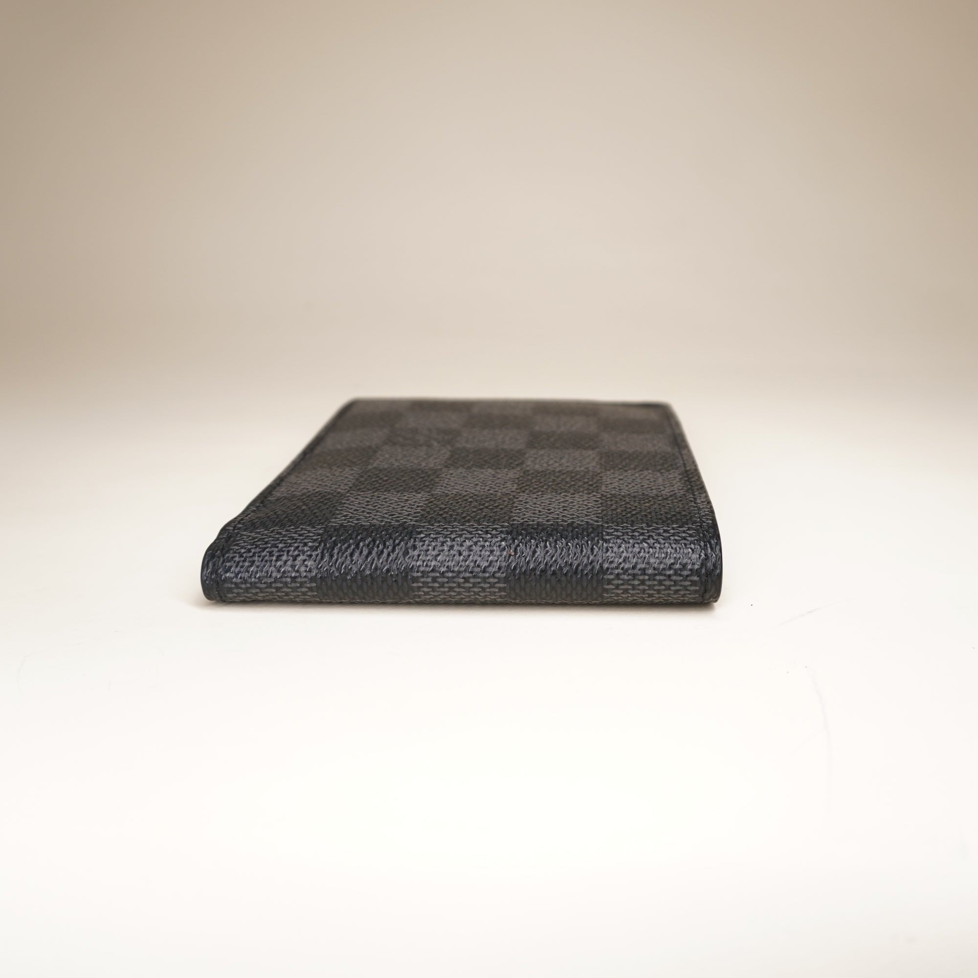 PRE-OWNED LV Damier Graphite Canvas Multiple Wallet Black