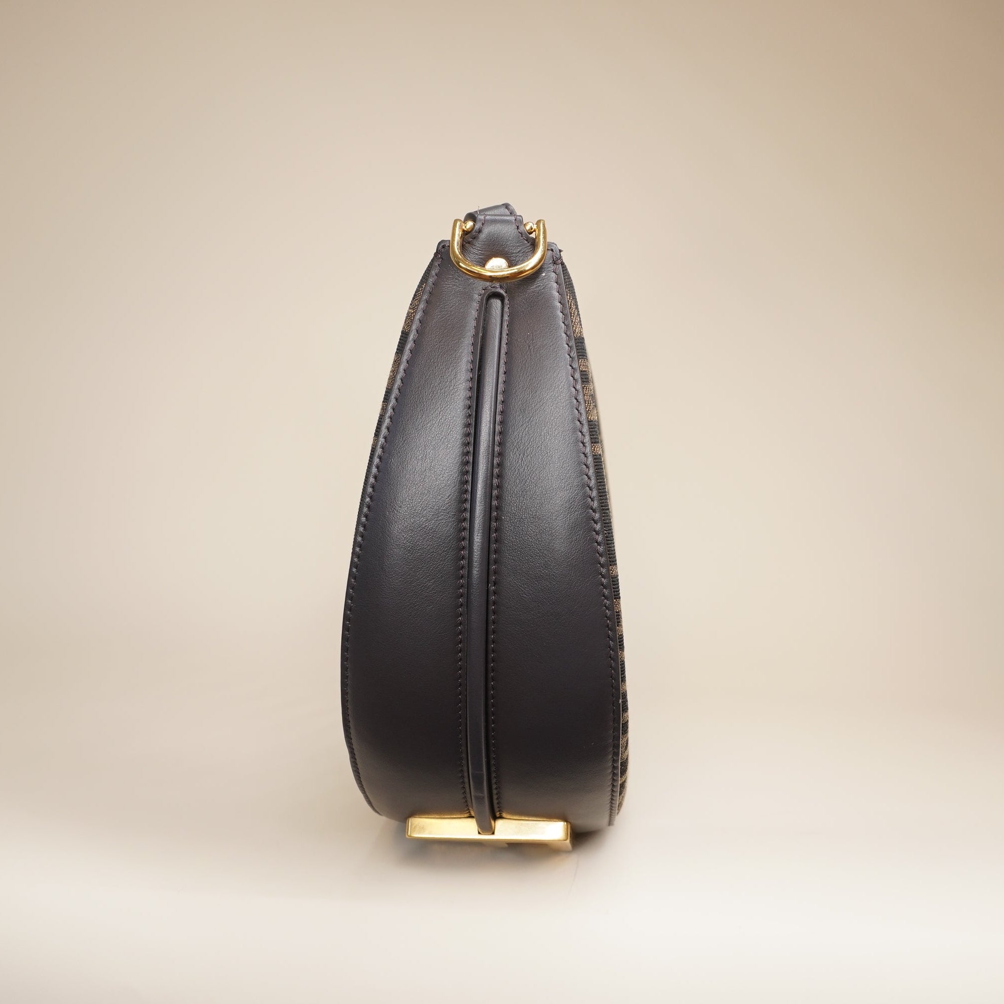 PRE-OWNED FF Small Fendigraphy Monogram Canvas Shoulder Bag