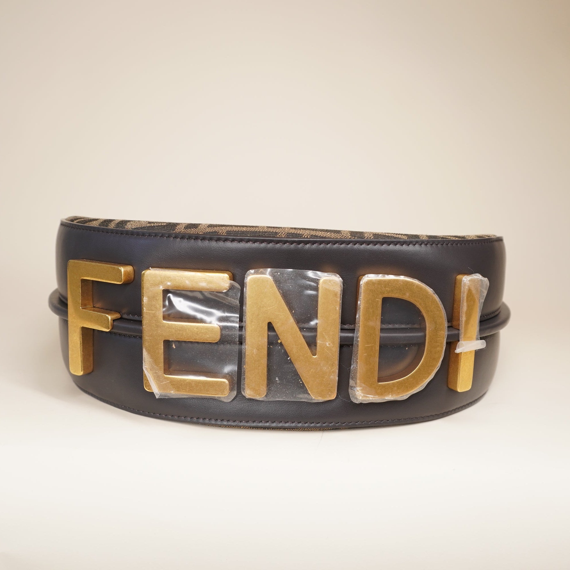 PRE-OWNED FF Small Fendigraphy Monogram Canvas Shoulder Bag