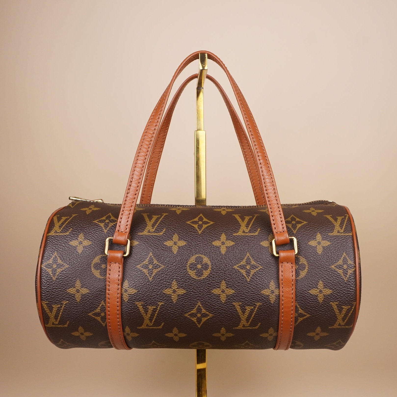 PRE-OWNED LV Monogram Canvas Papillon 26 Bag