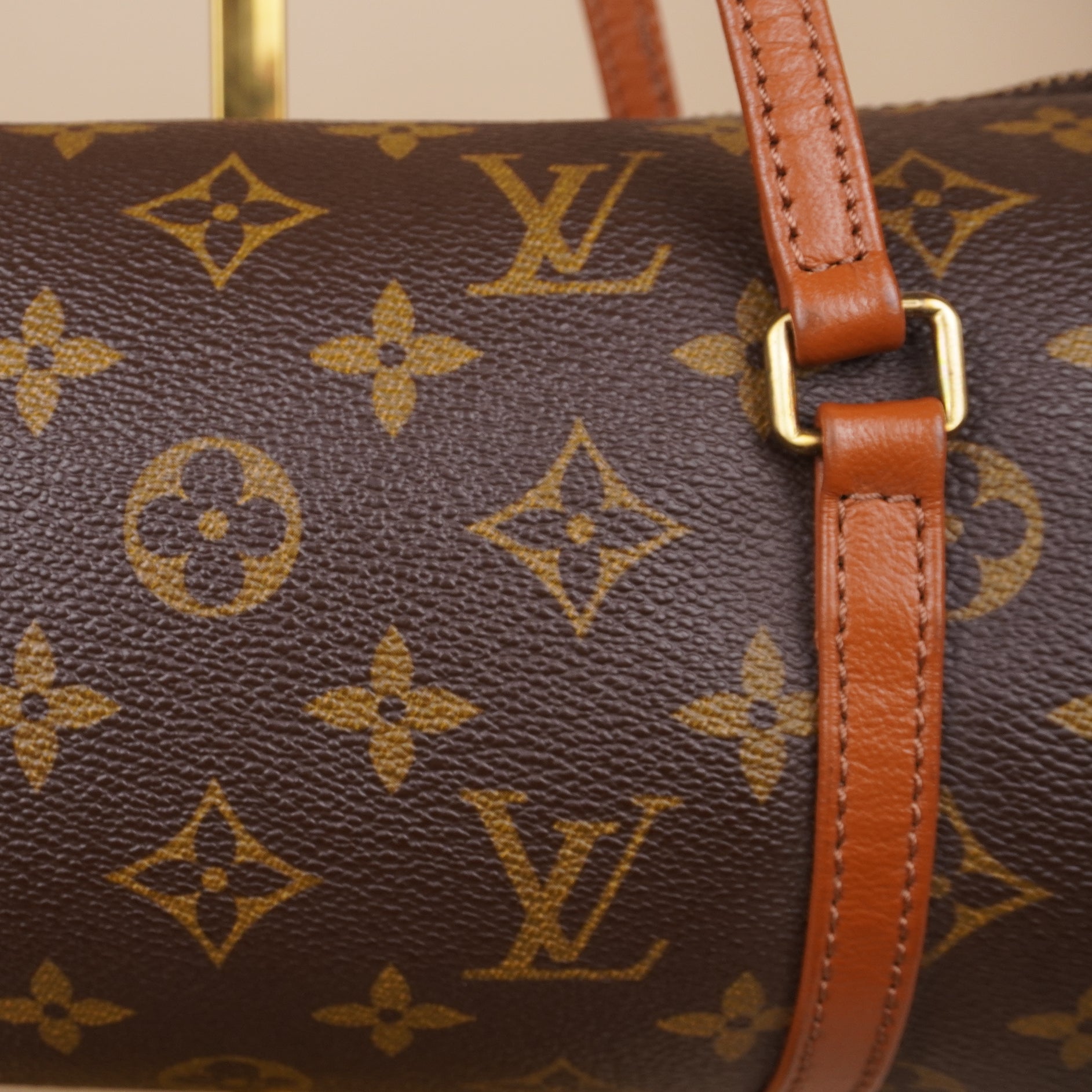 PRE-OWNED LV Monogram Canvas Papillon 26 Bag