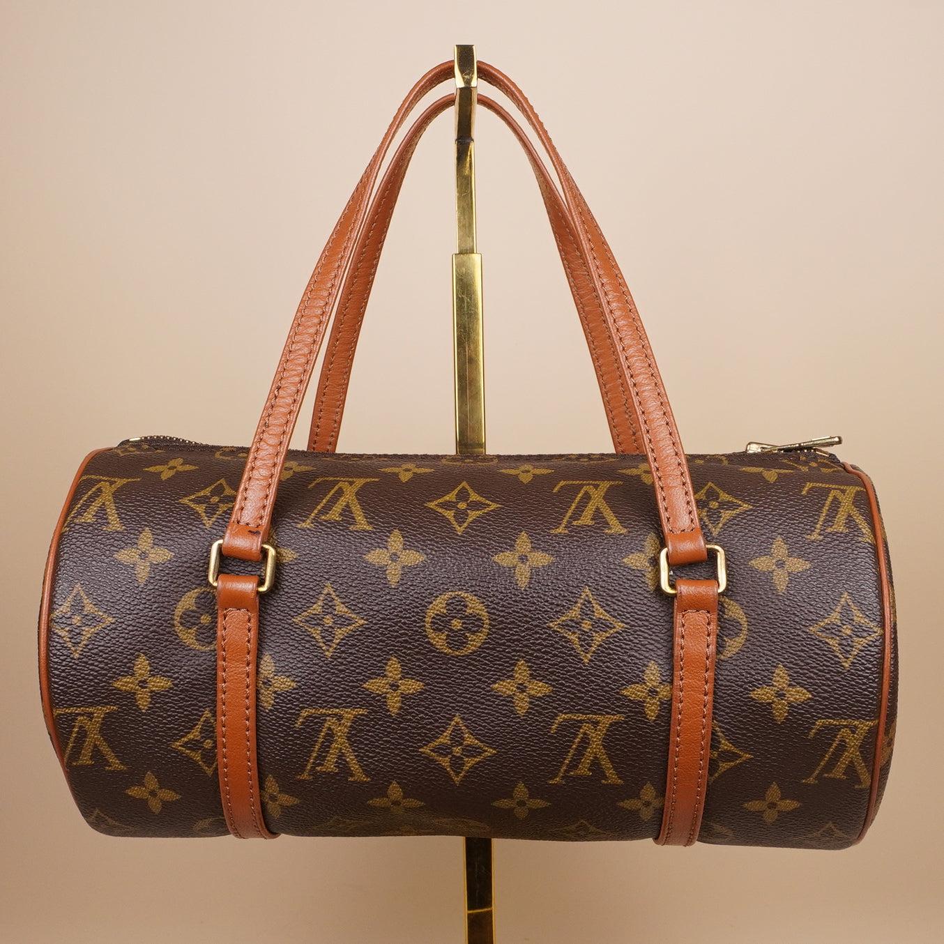 PRE-OWNED LV Monogram Canvas Papillon 26 Bag