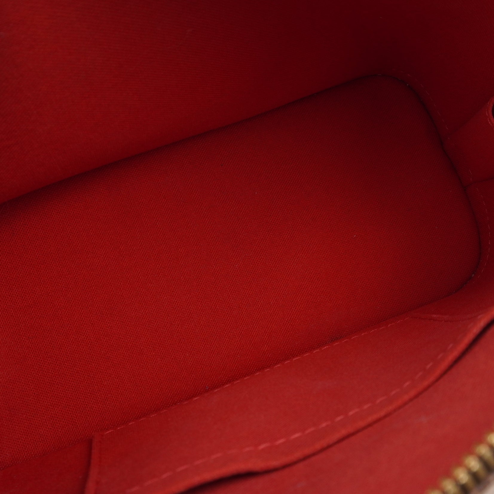 PRE-OWNED LV Damier Canvas Alma BB Bag