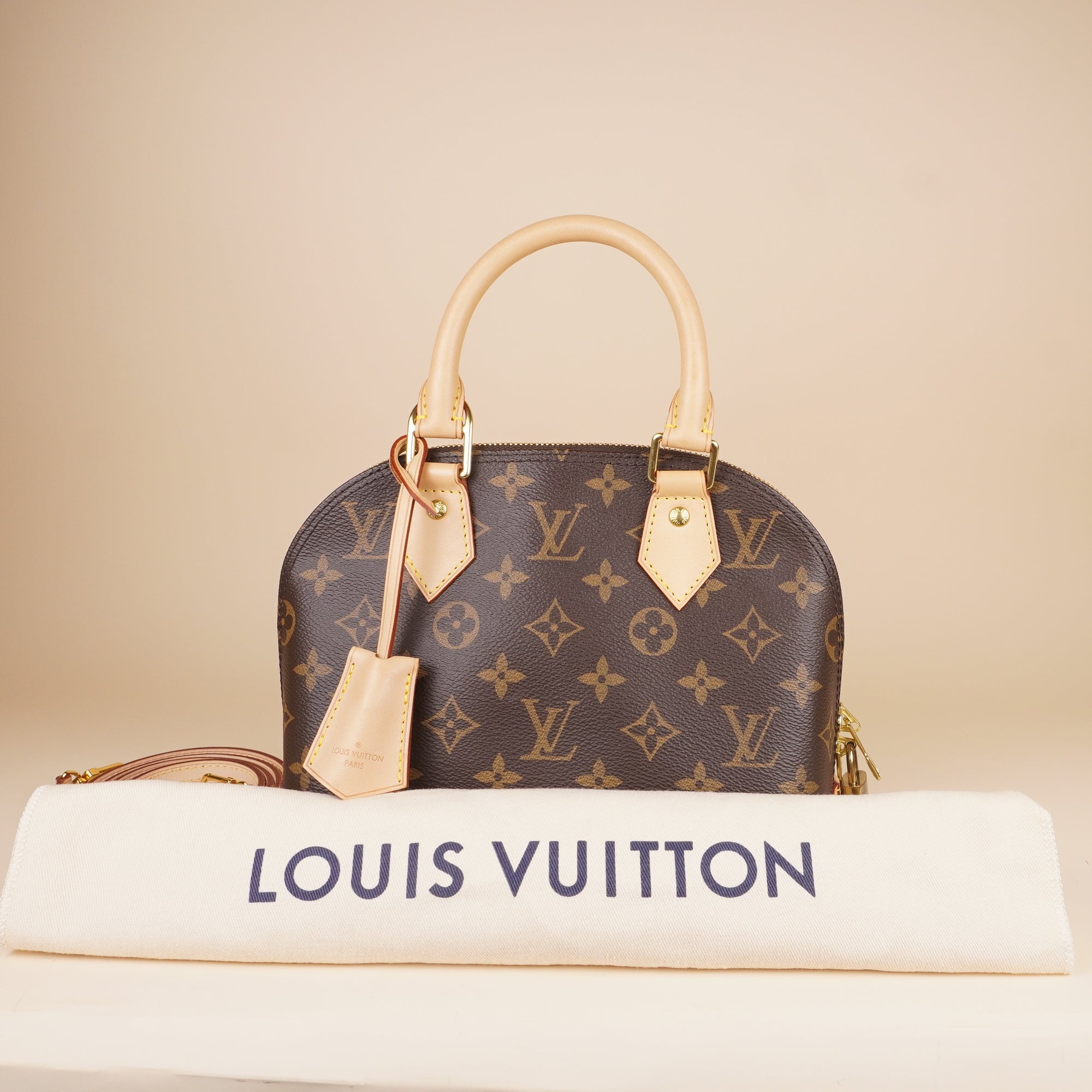 PRE-OWNED LV Monogram Canvas Alma BB Bag