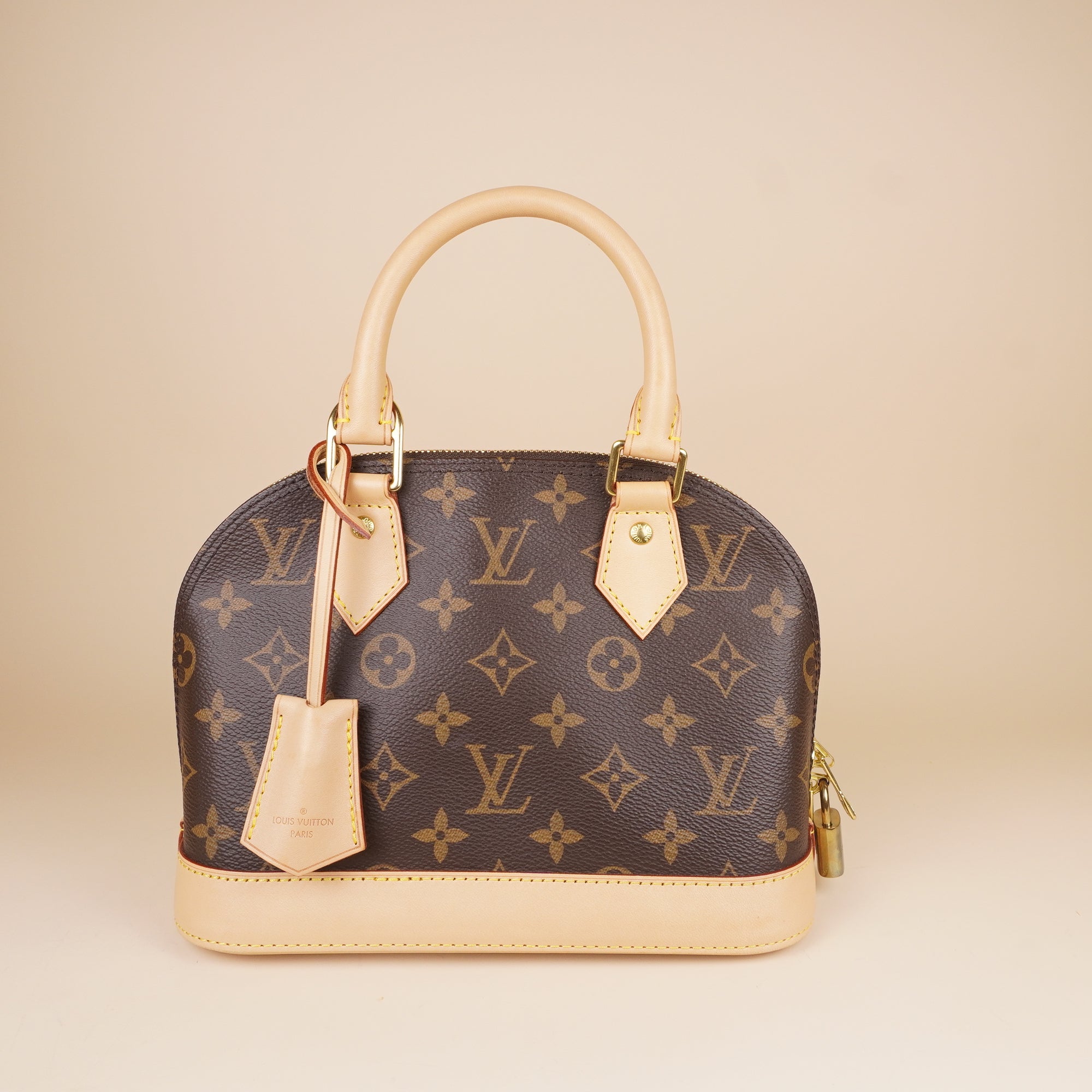 PRE-OWNED LV Monogram Canvas Alma BB Bag