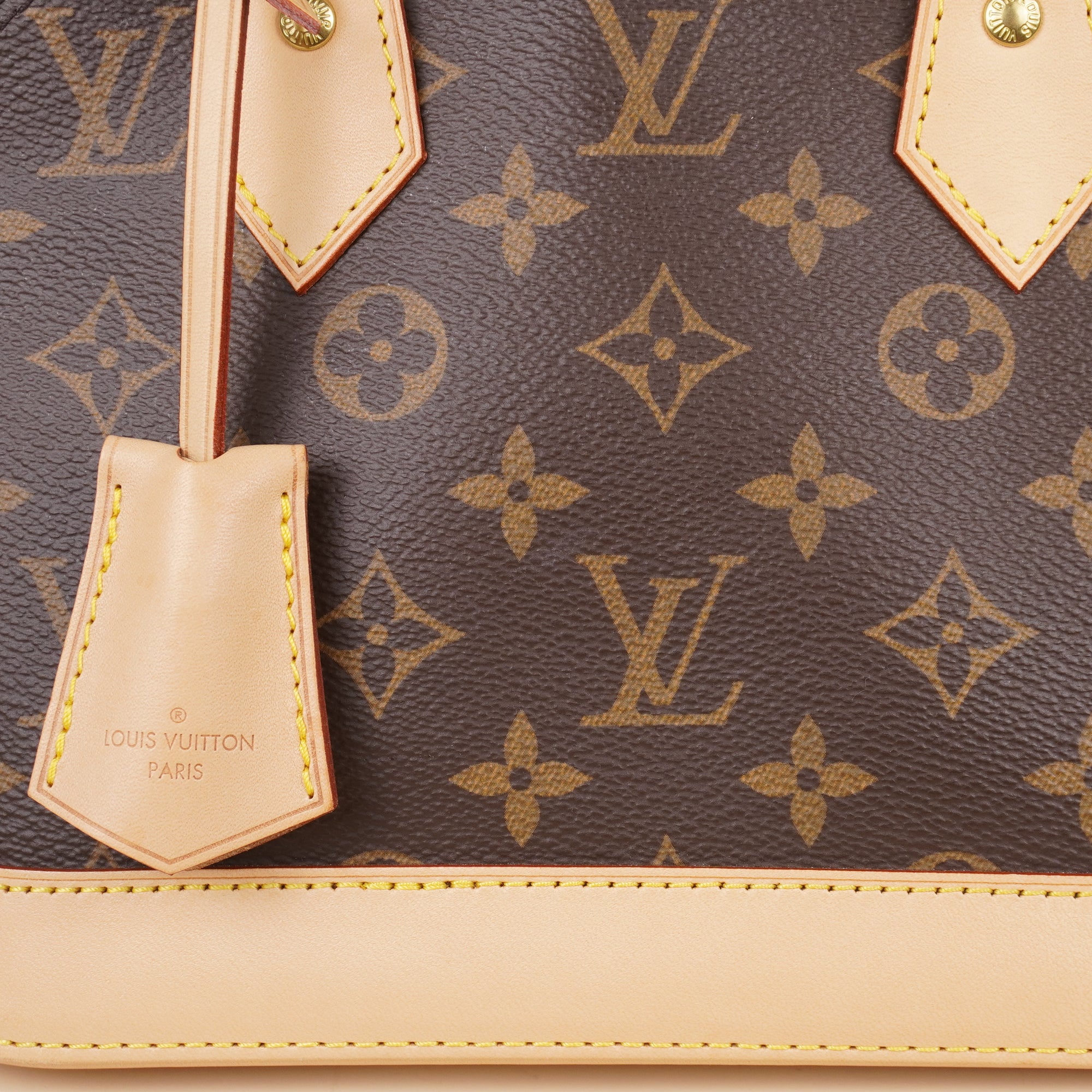 PRE-OWNED LV Monogram Canvas Alma BB Bag