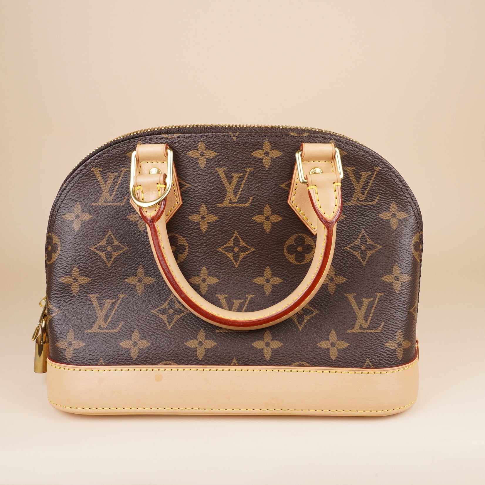 PRE-OWNED LV Monogram Canvas Alma BB Bag