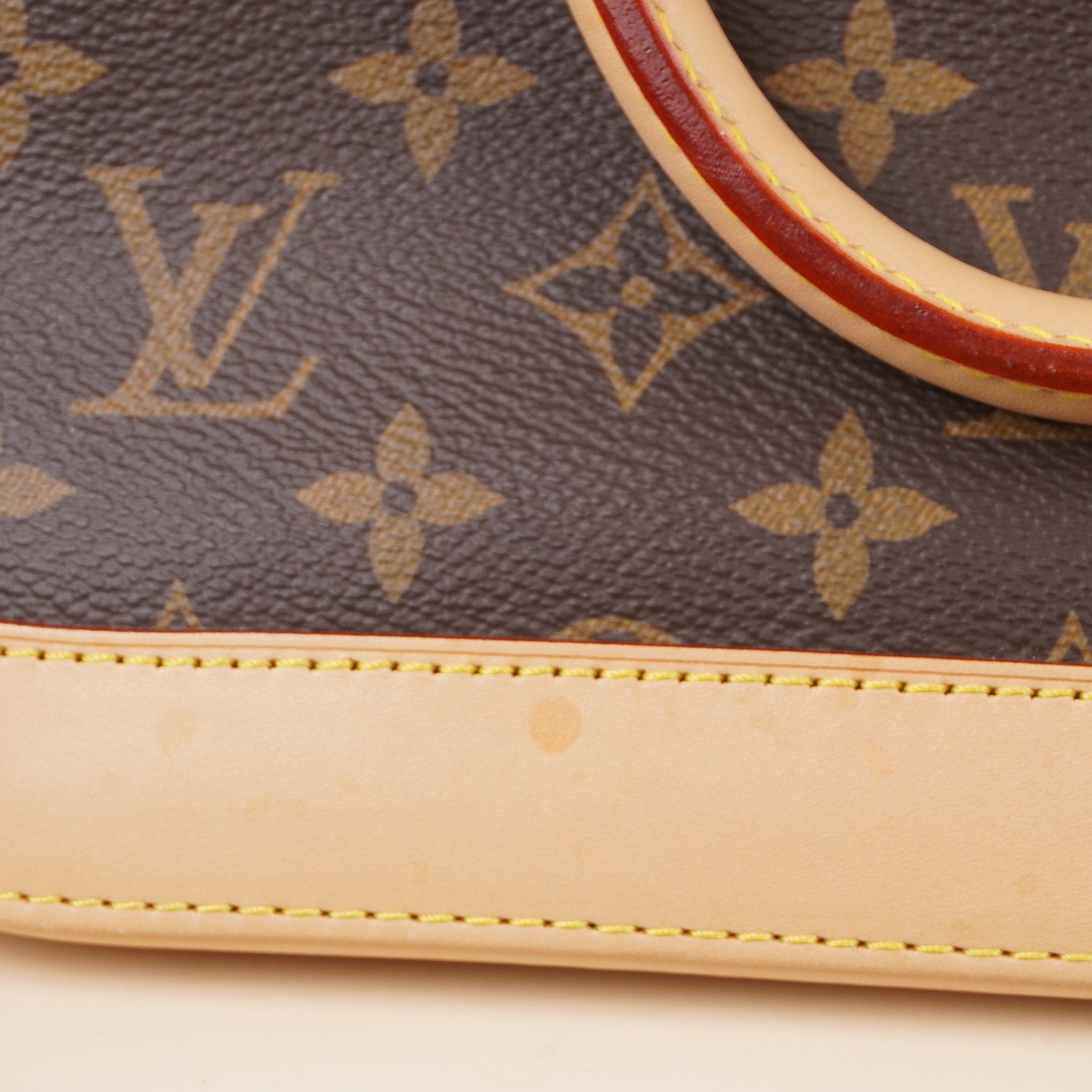 PRE-OWNED LV Monogram Canvas Alma BB Bag