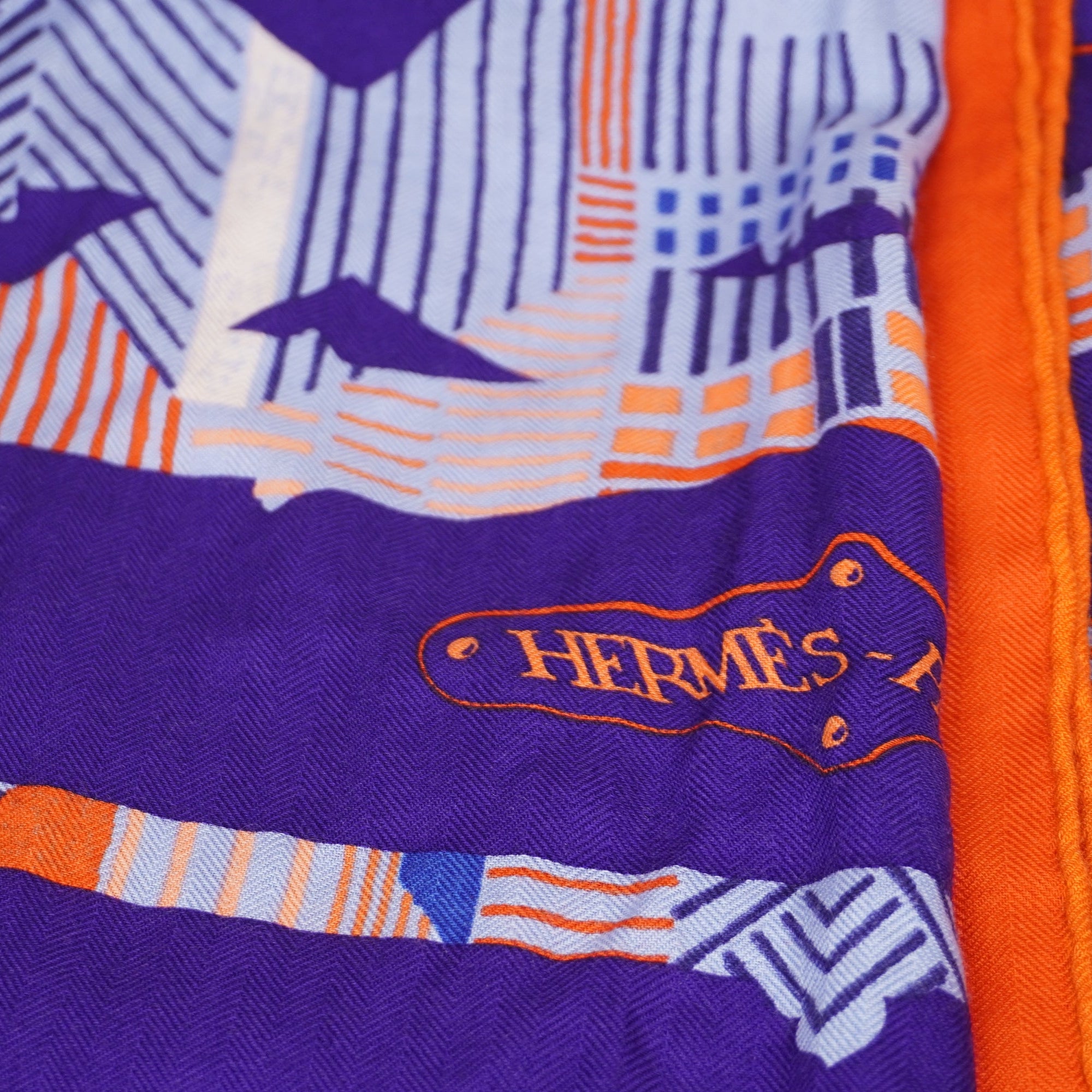 PRE-OWNED Cavalcadour GM Silk Scarf