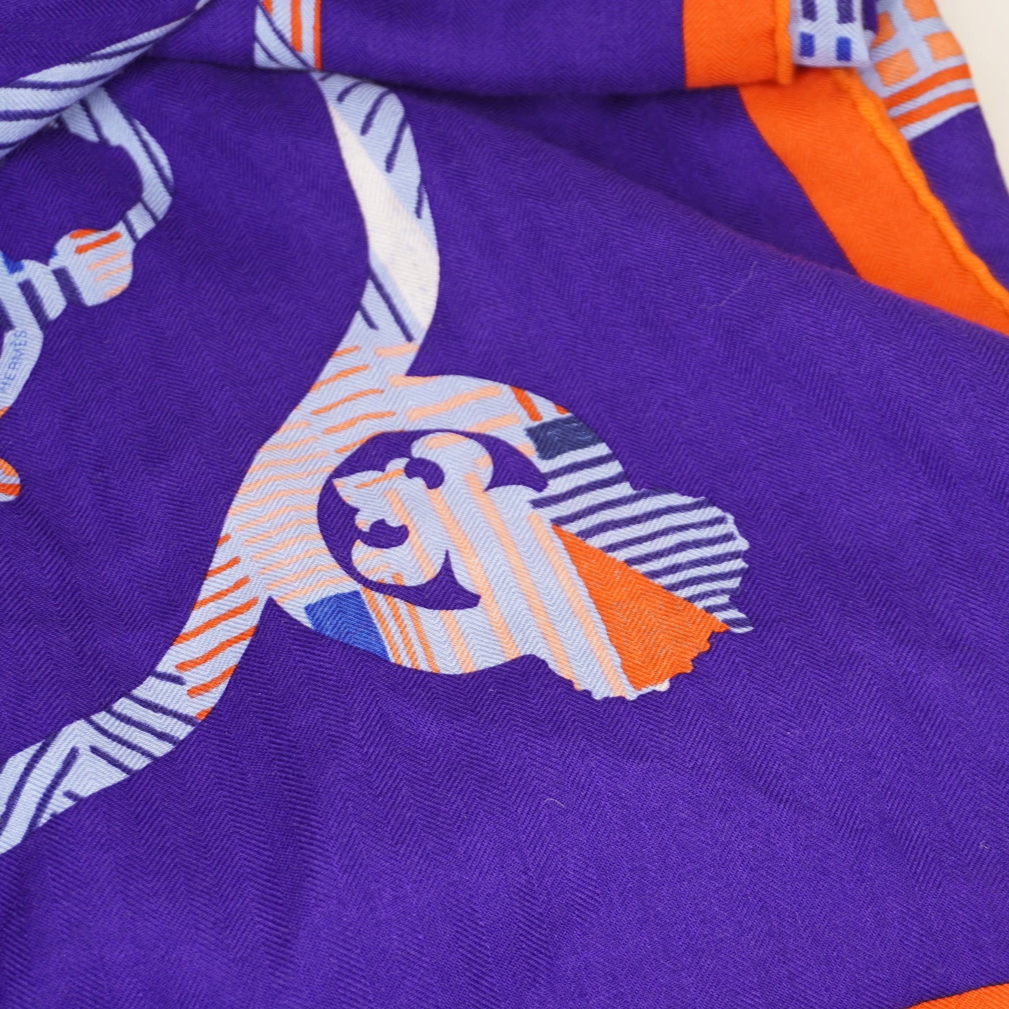 PRE-OWNED Cavalcadour GM Silk Scarf