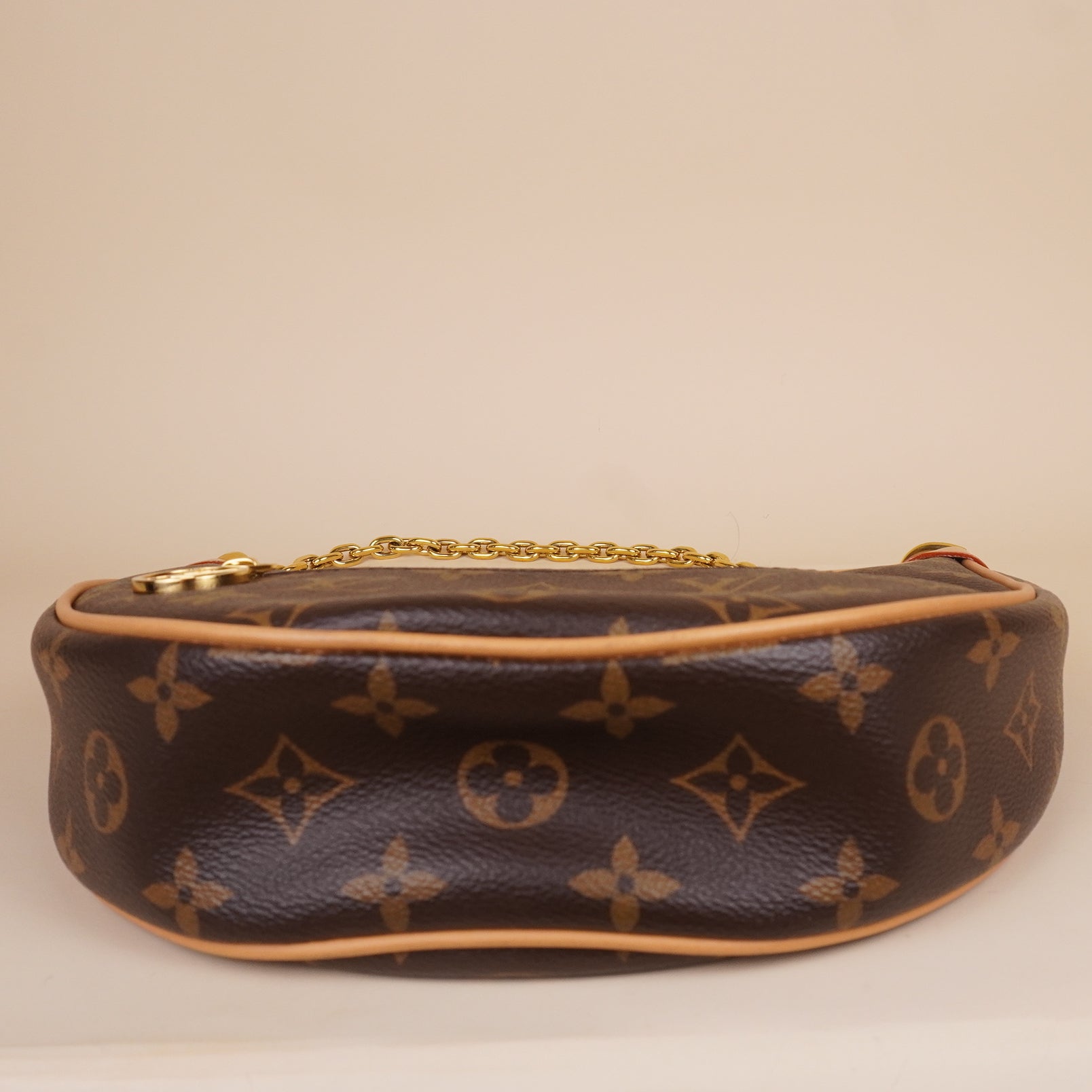 PRE-OWNED LV Monogram Canvas Loop PM Bag