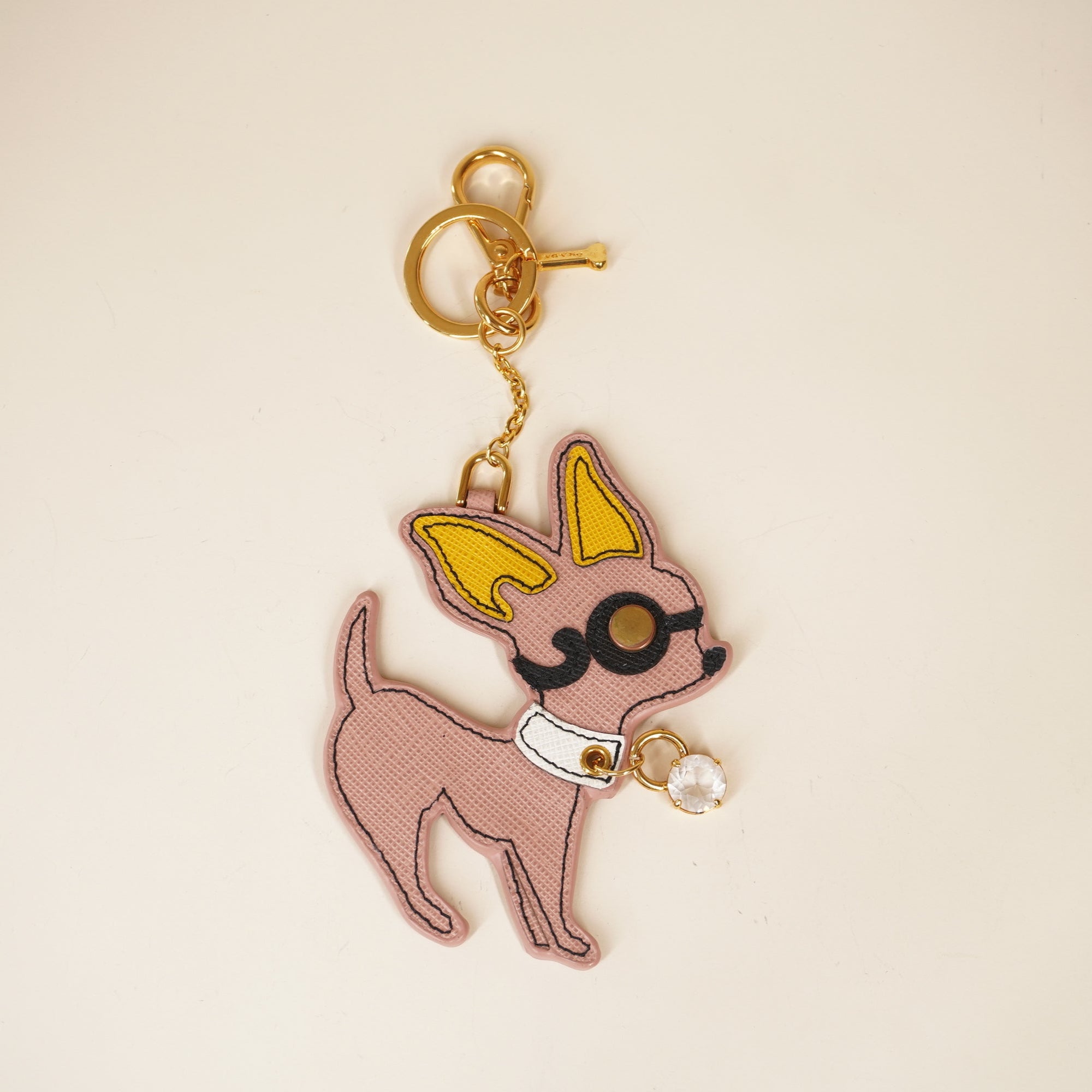 PRE-OWNED Charm Nude Pink Dog