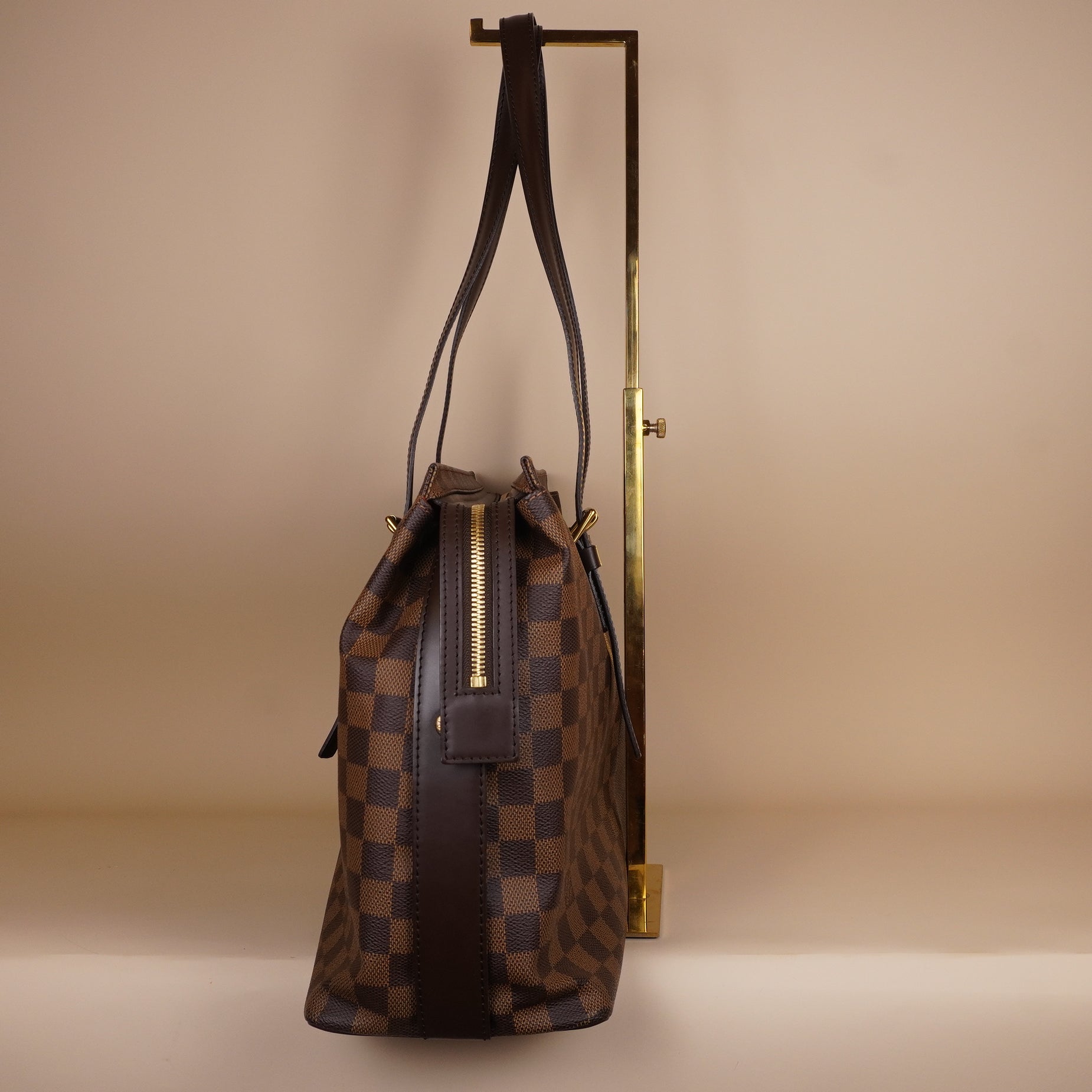 PRE-OWNED LV Damier Ebene Canvas Chelsea Tote Bag