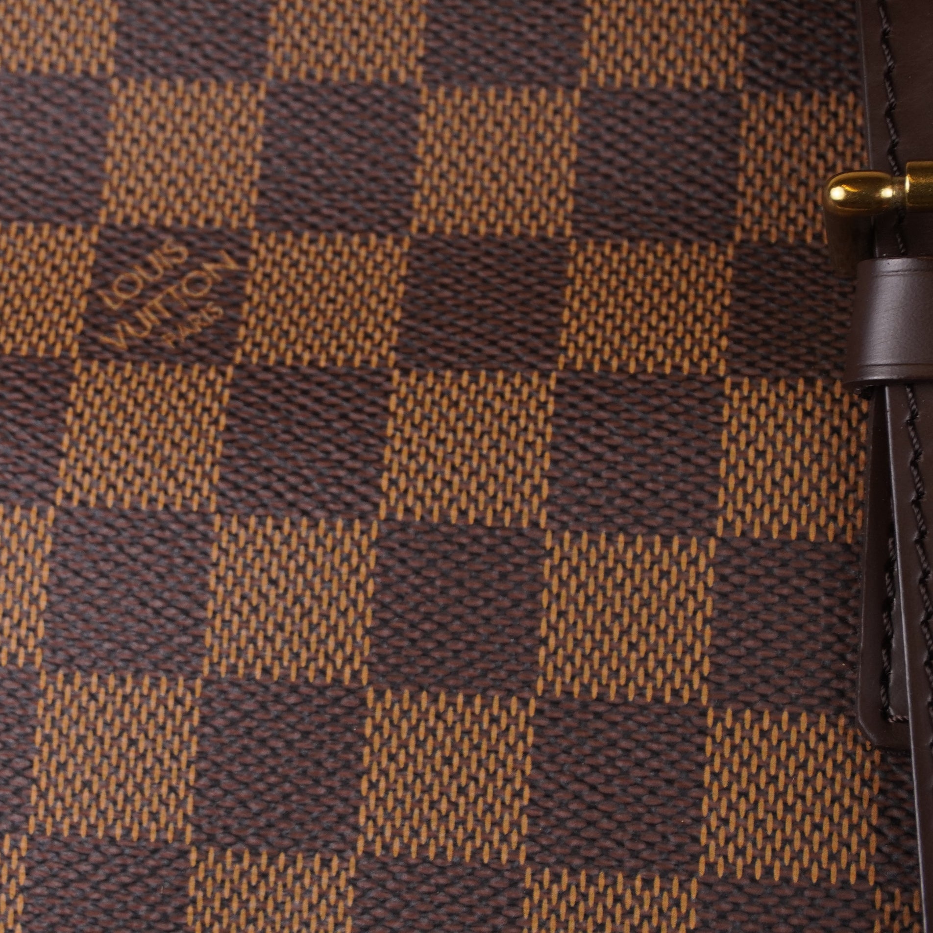 PRE-OWNED LV Damier Ebene Canvas Chelsea Tote Bag