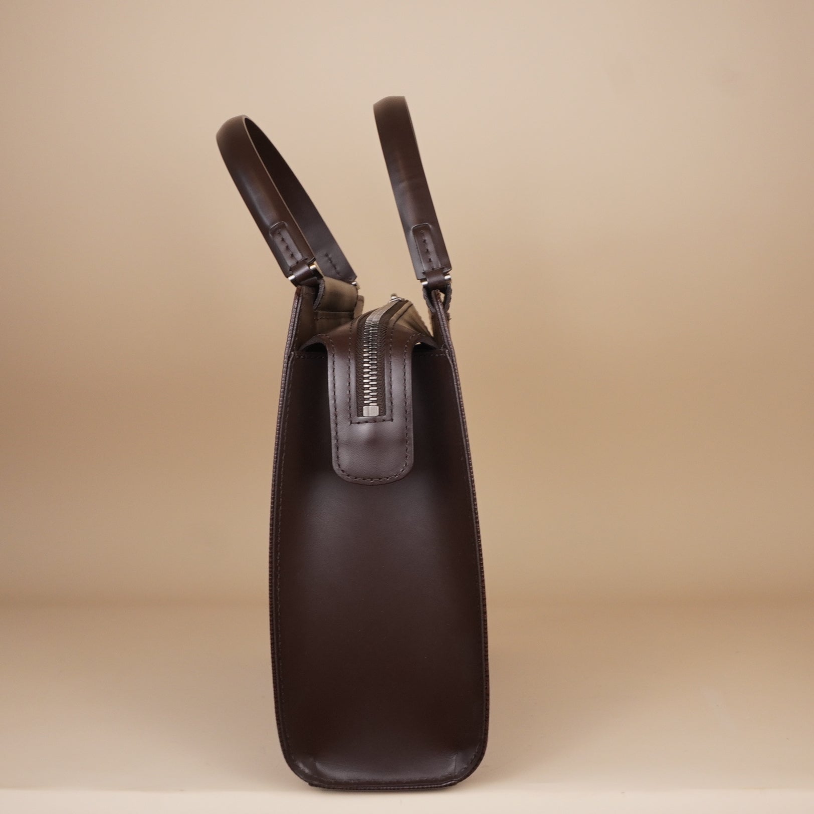 PRE-OWNED LV Moka Epi Leather Figari PM Bag