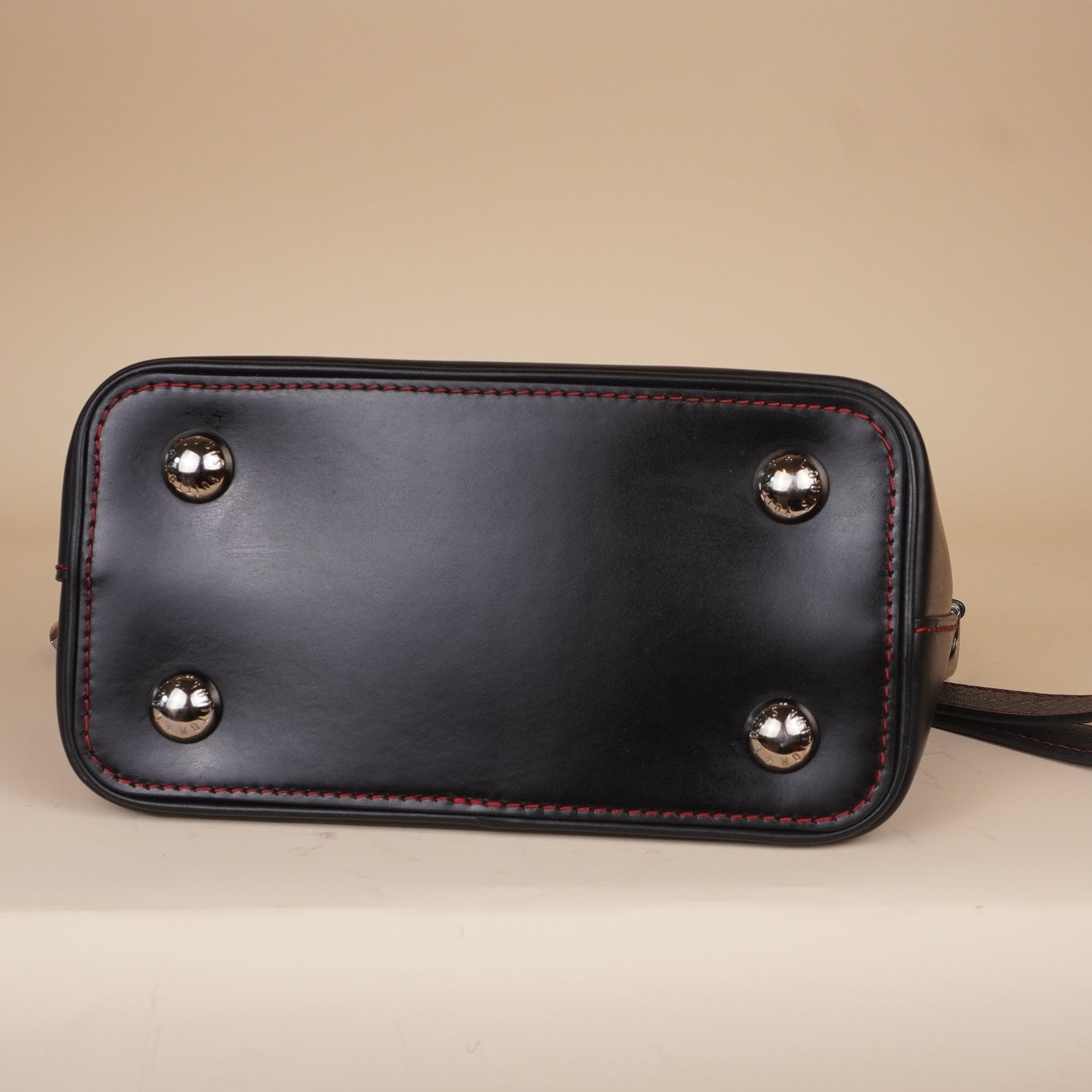 PRE-OWNED LV Suhari Mini Lockit Hand Bag Black