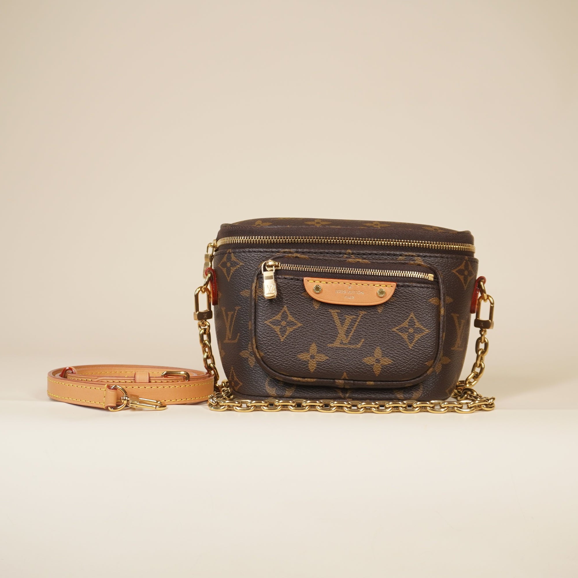 PRE-OWNED LV Monogram Bumbag Mini Shoulder Bag
