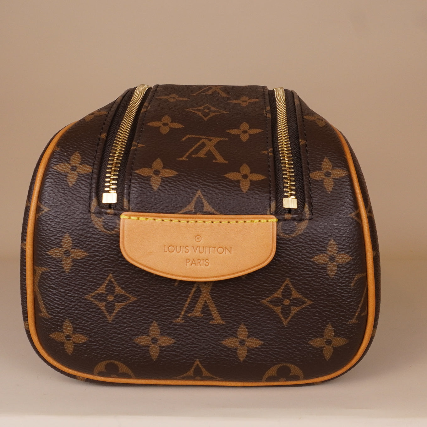 PRE-OWNED LV Monogram Canvas Dopp Kit Toilet Pouch