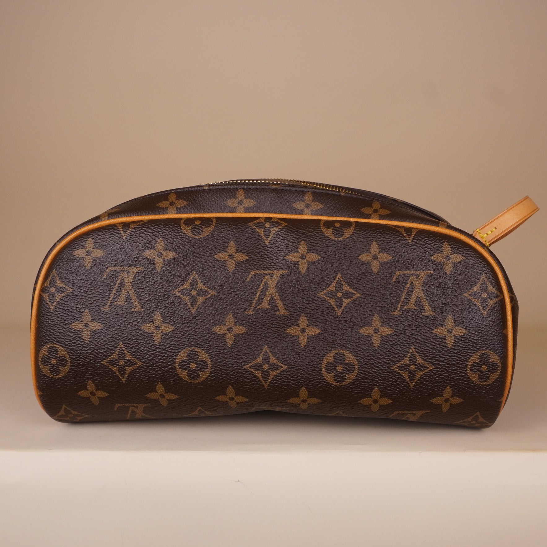 PRE-OWNED LV Monogram Canvas Dopp Kit Toilet Pouch