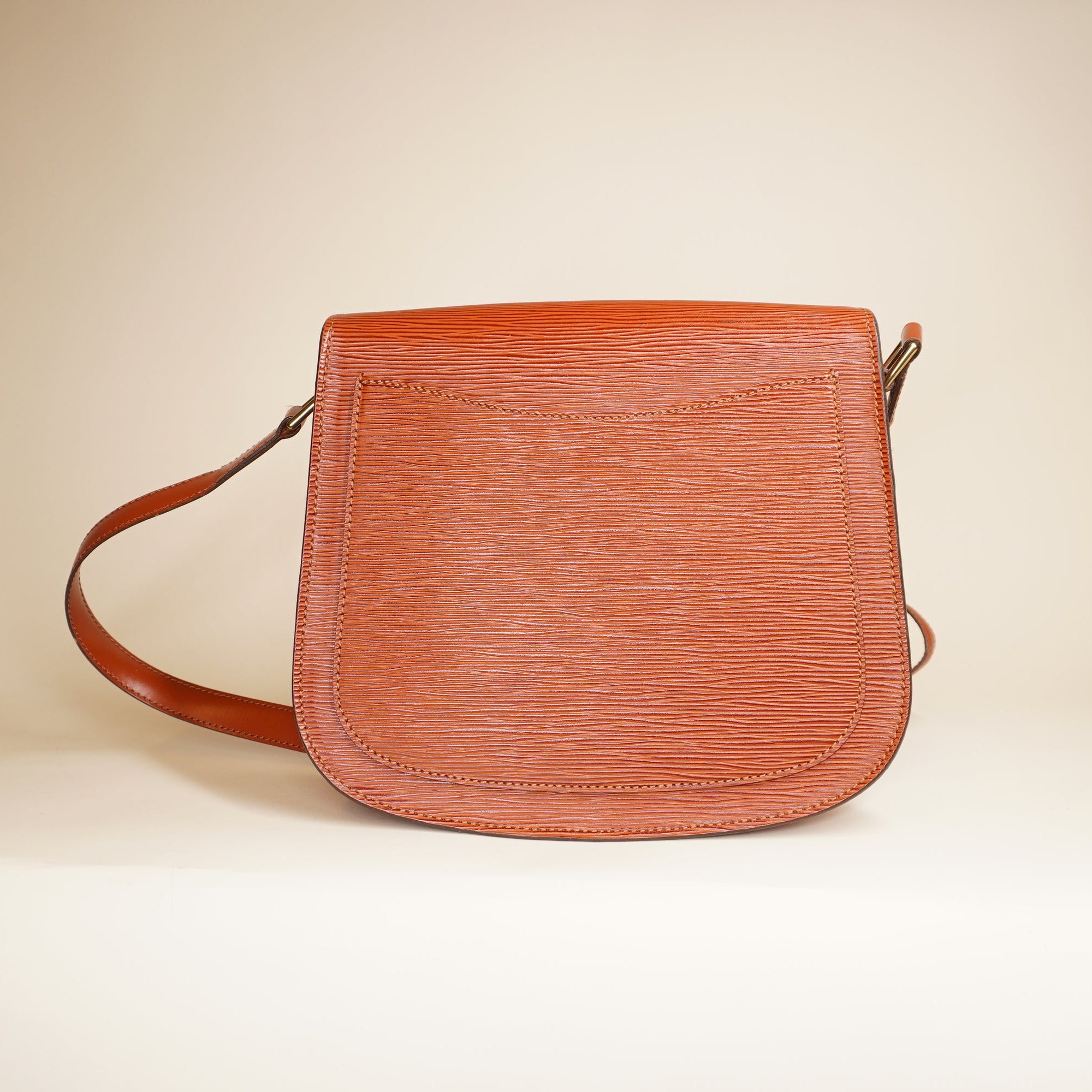 PRE-OWNED LV  Epi Leather Saint Cloud GM Shoulder Bag