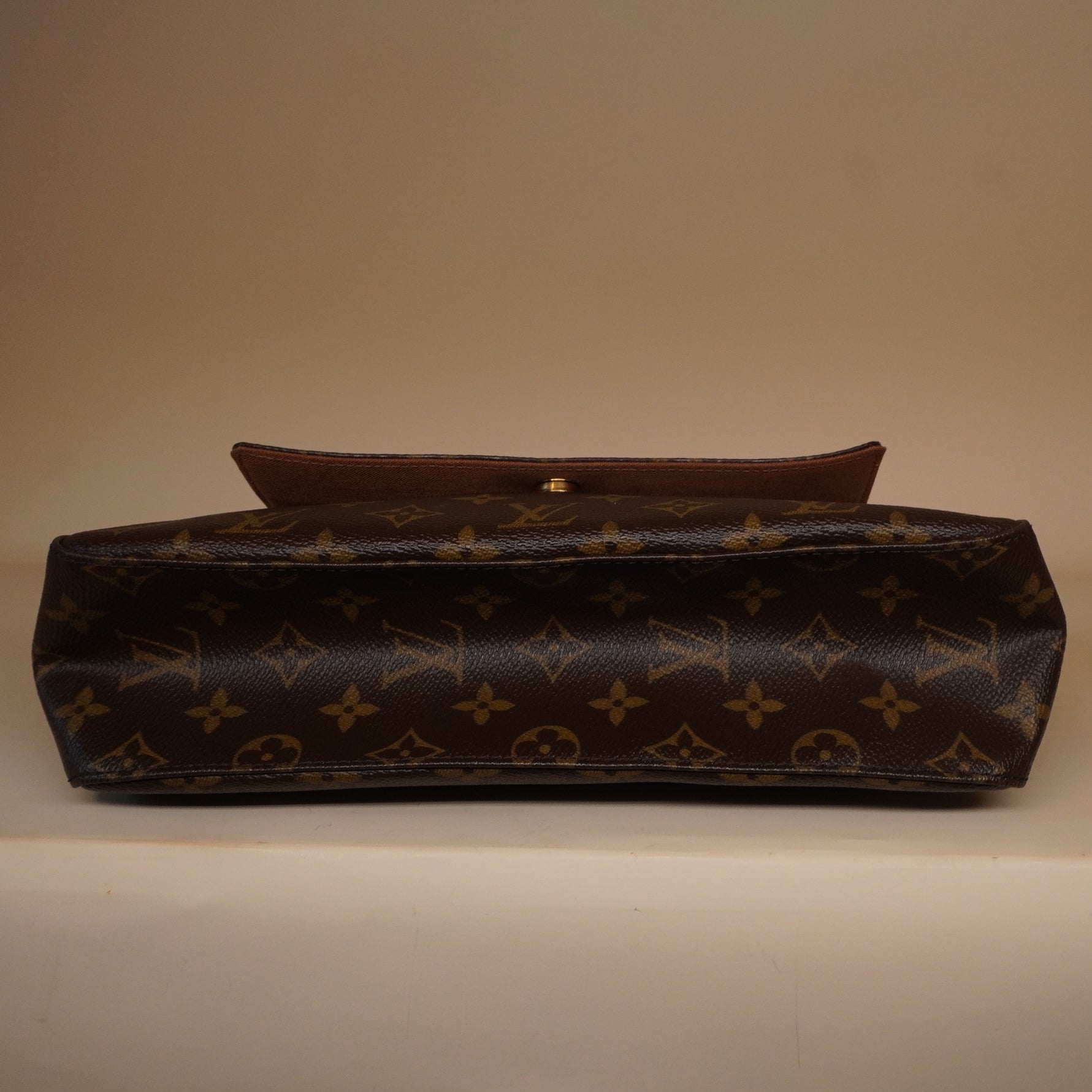 PRE-OWNED LV Monogram Canvas Mini Looping Bag