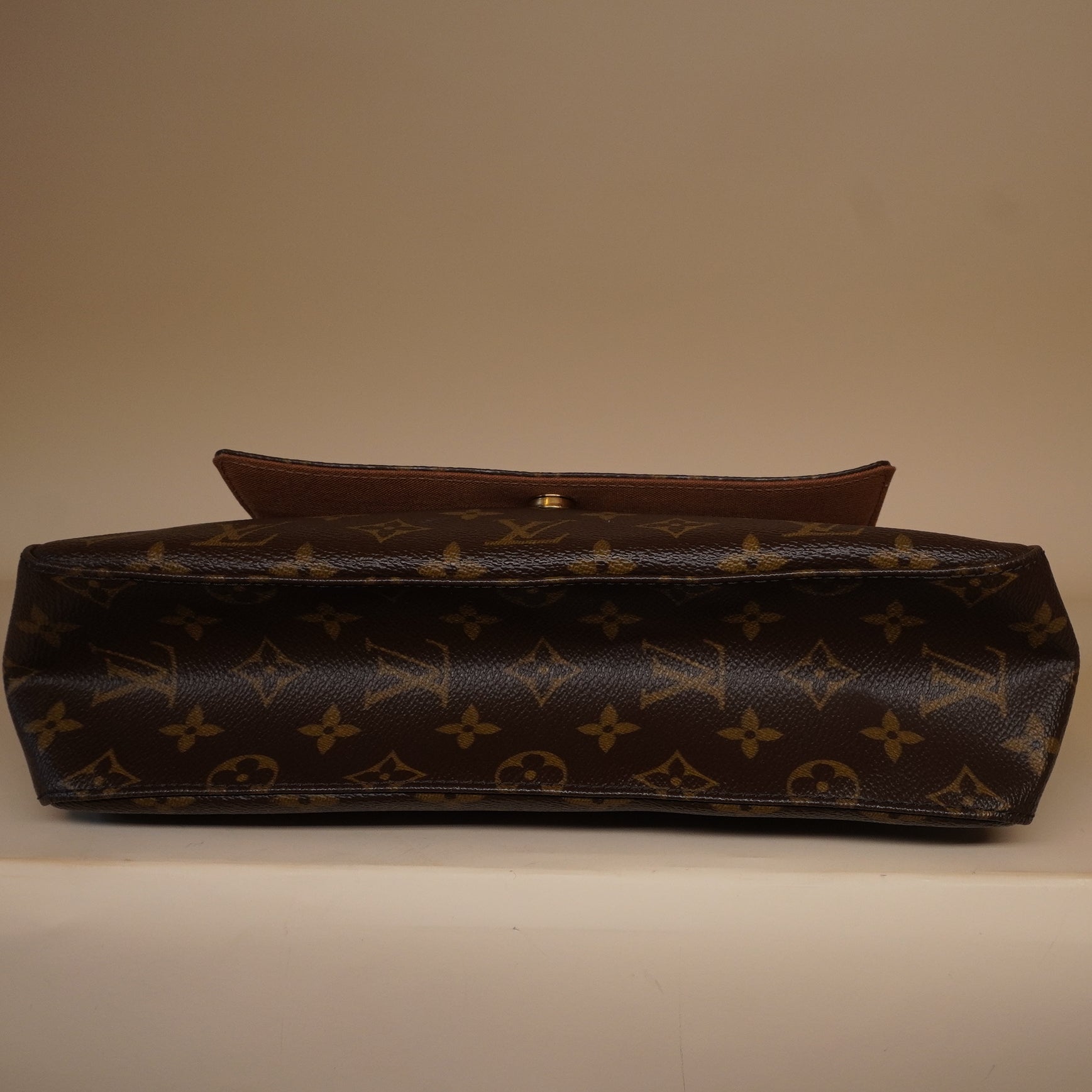 PRE-OWNED LV Monogram Canvas Mini Looping Bag