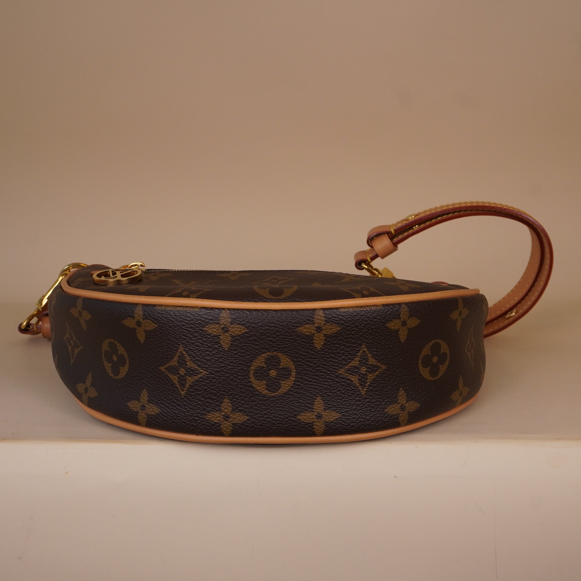PRE-OWNED LV Monogram Loop Shoulder Bag