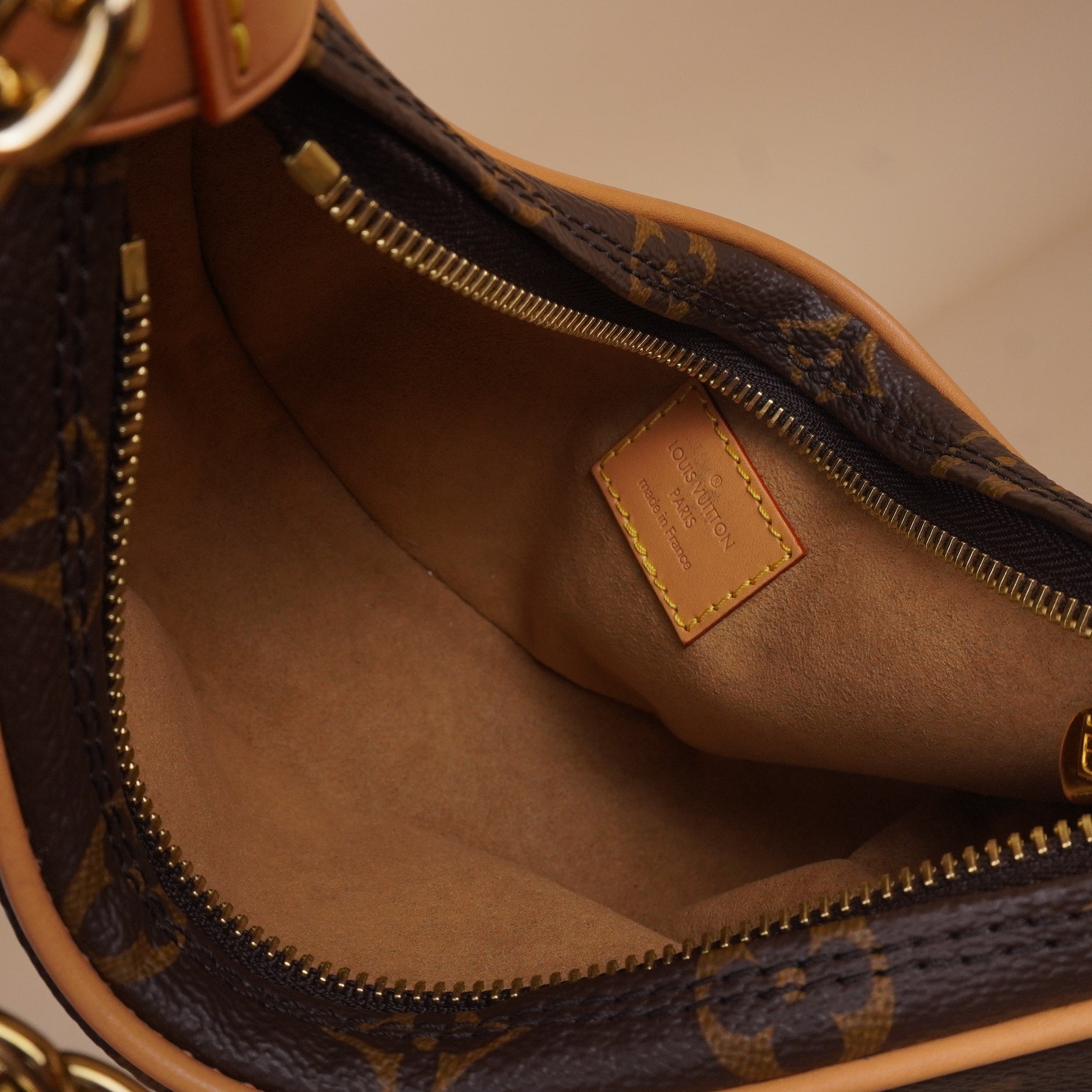 PRE-OWNED LV Monogram Loop Shoulder Bag