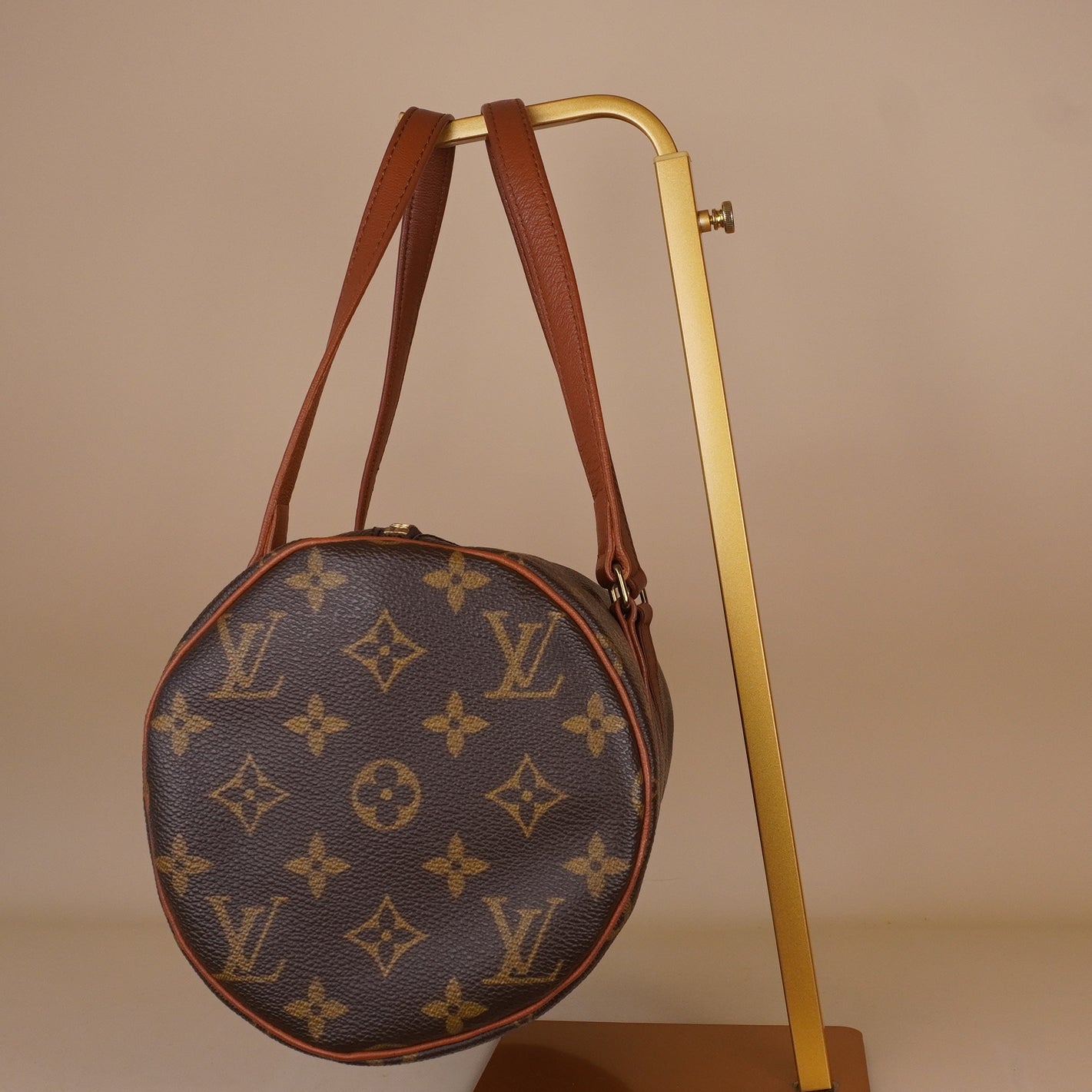 PRE-OWNED LV Monogram Papillon 30 with Companion