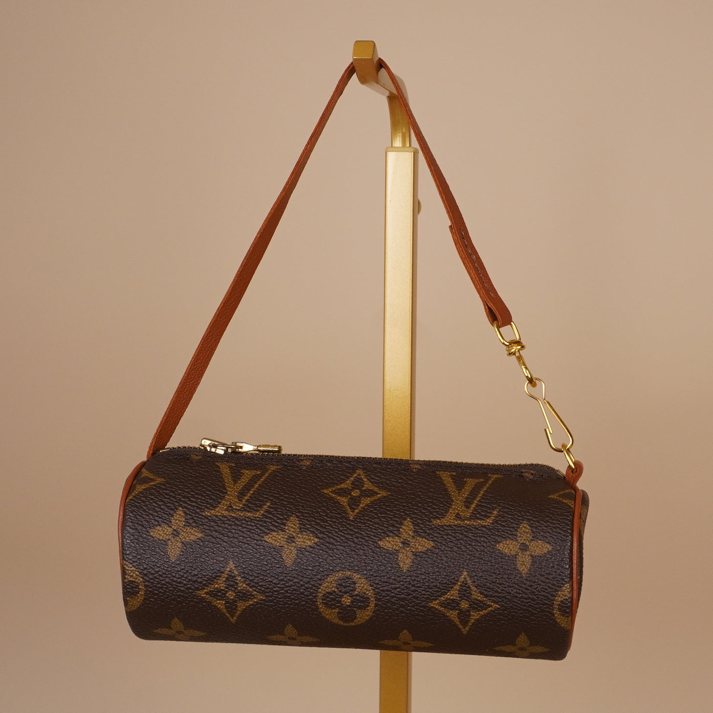 PRE-OWNED LV Monogram Papillon 30 with Companion