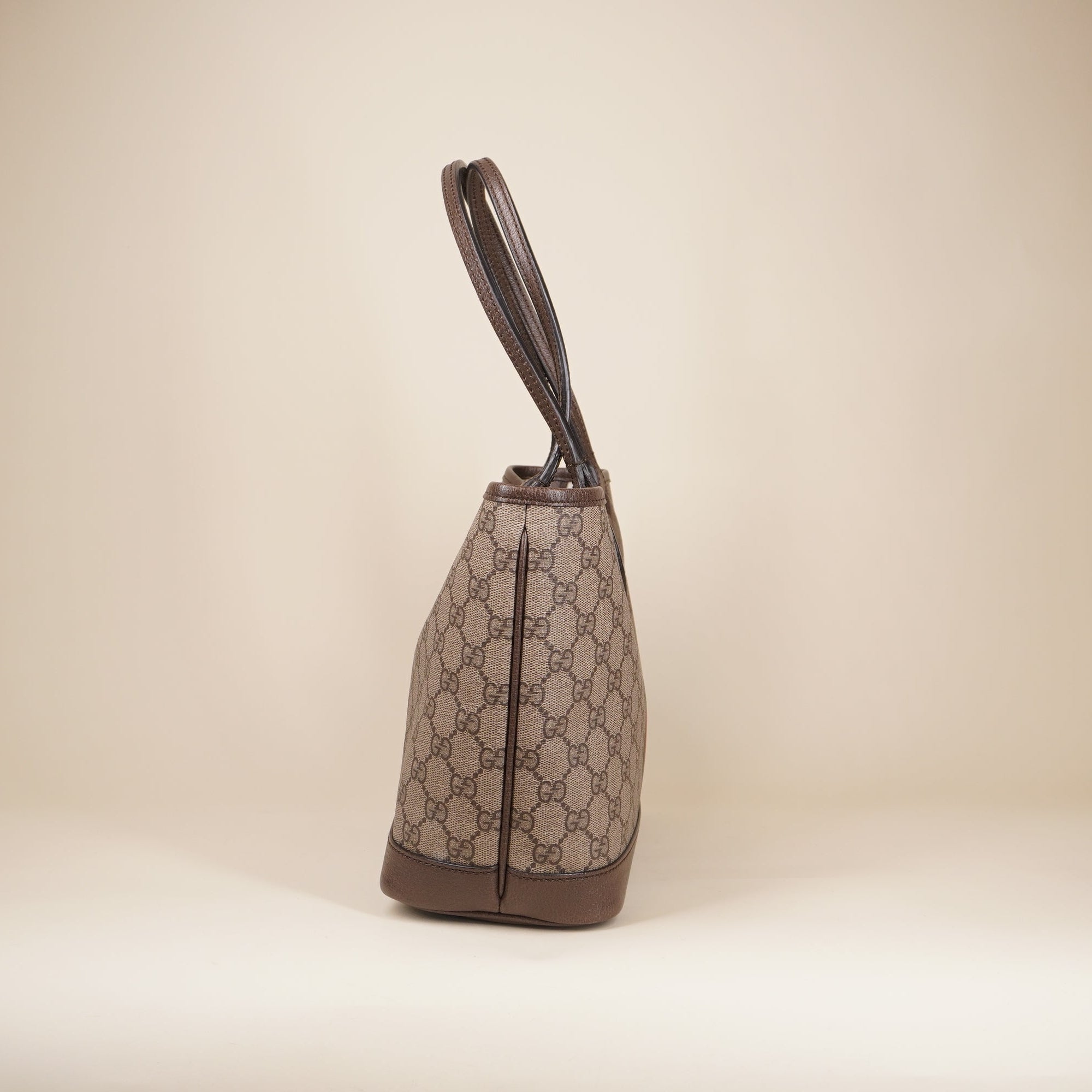 PRE-OWNED Ophidia Canvas Small Tote Shoulder Bag